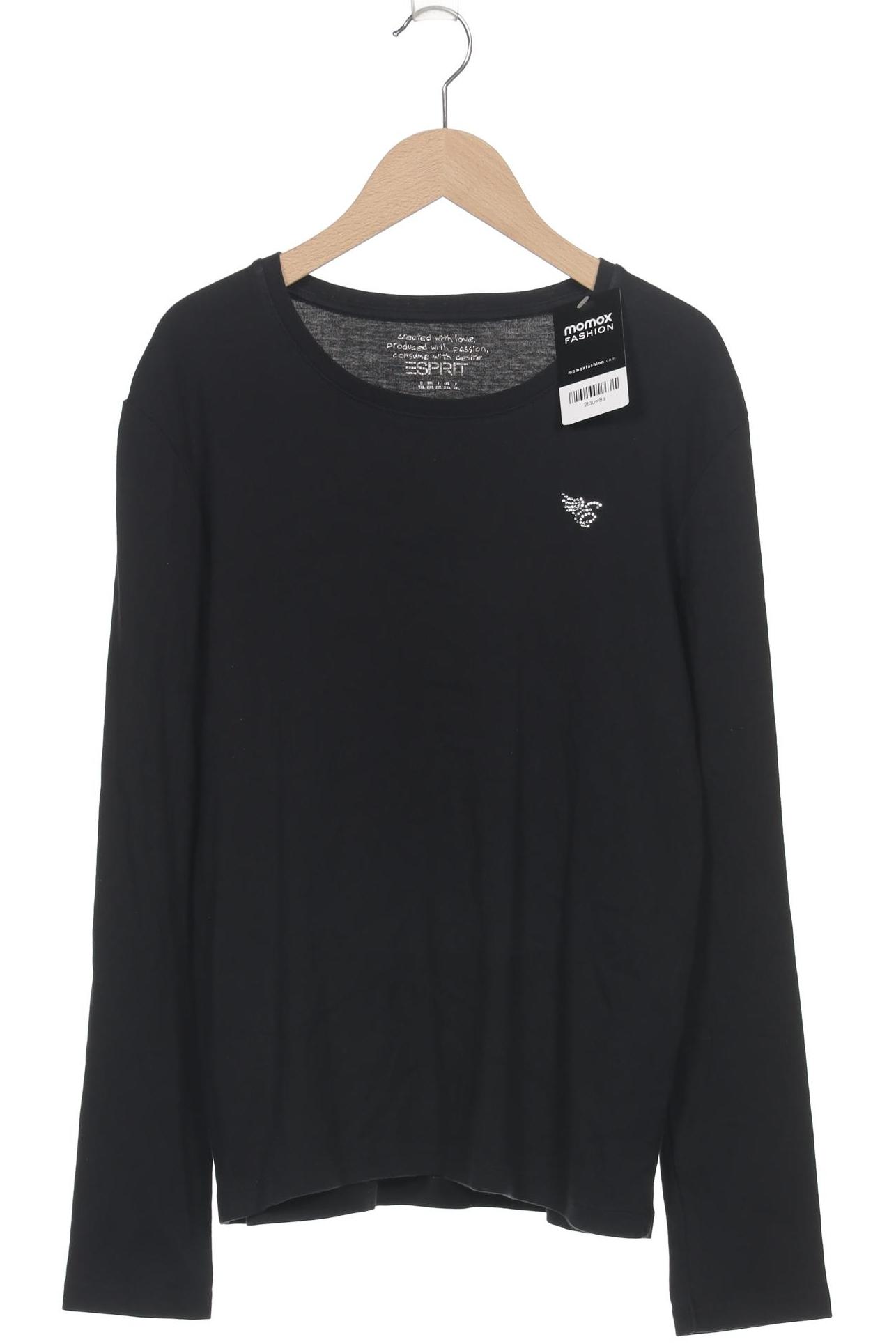 

Esprit Damen Langarmshirt, schwarz, Gr. 46