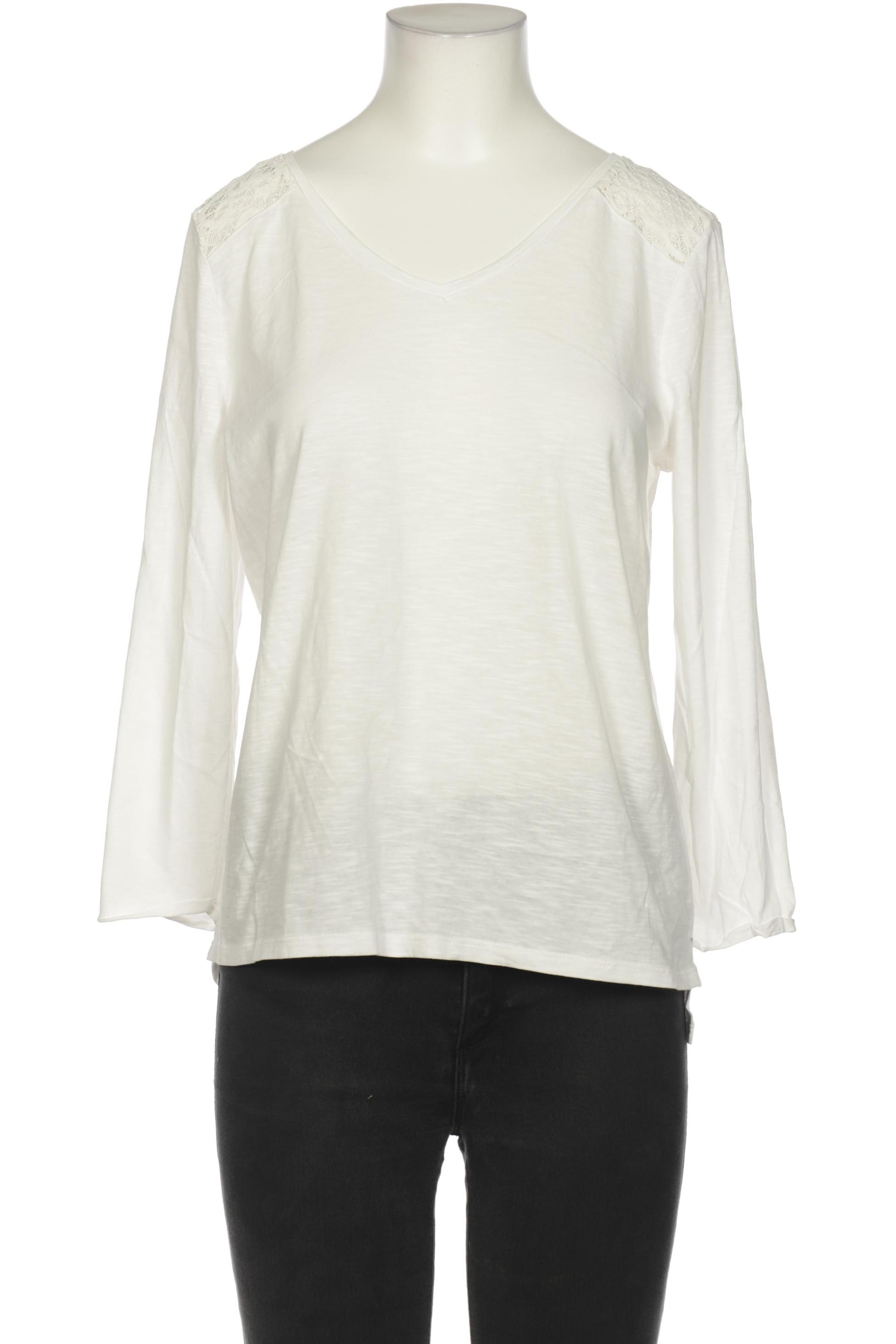 

Esprit Damen Langarmshirt, weiß, Gr. 38