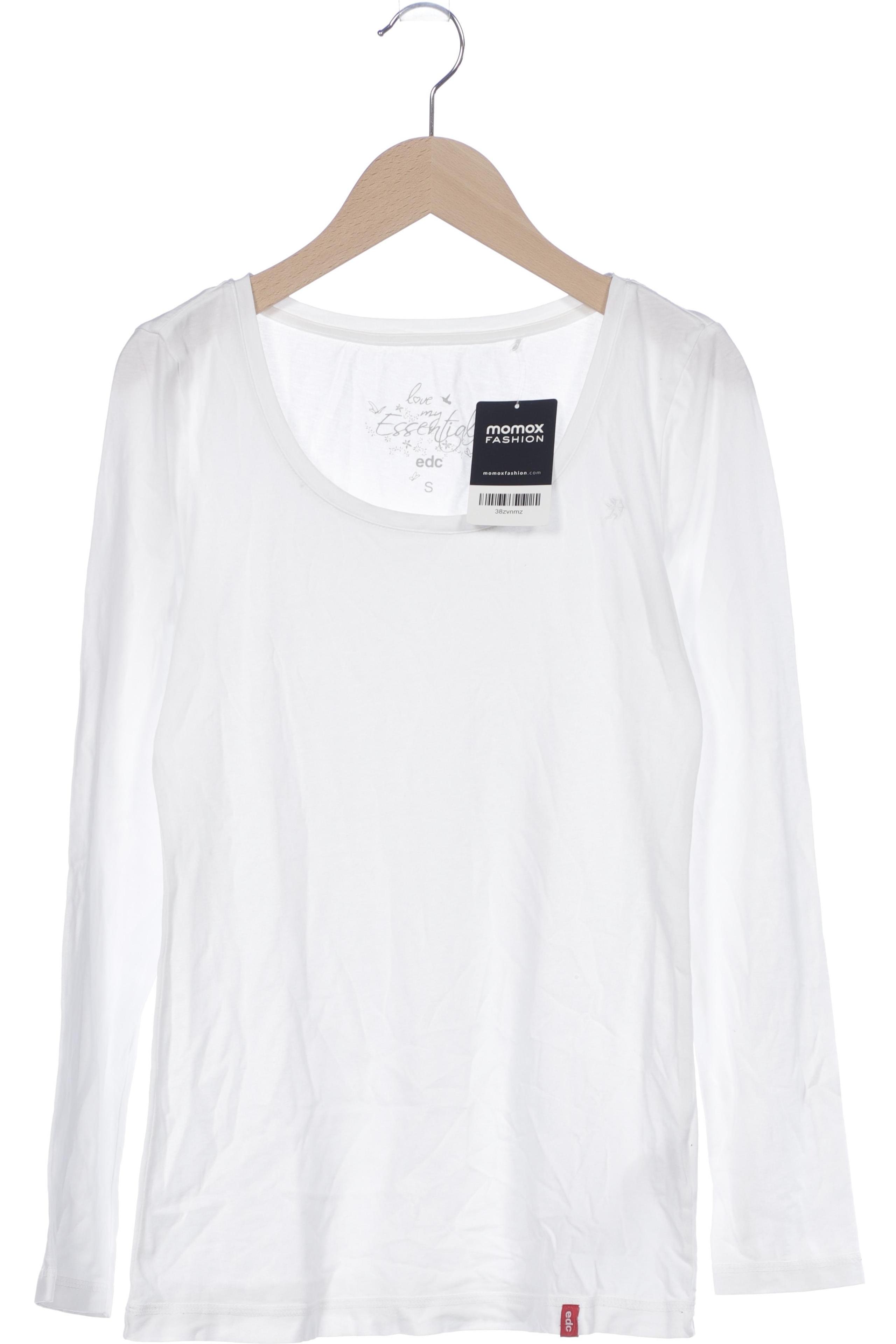 

Esprit Damen Langarmshirt, weiß, Gr. 36