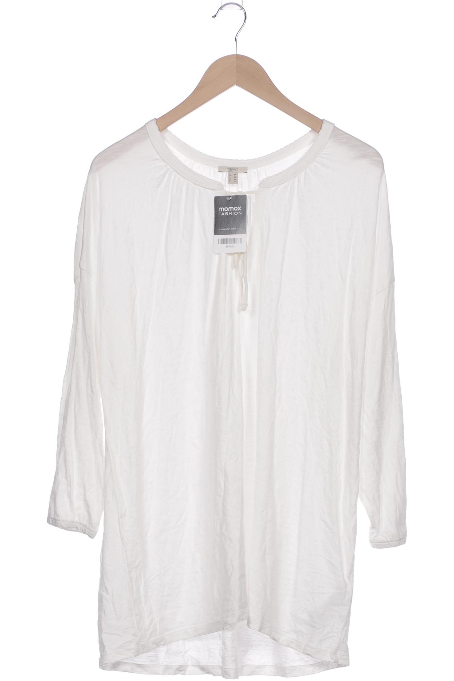 

Esprit Damen Langarmshirt, weiß, Gr. 50