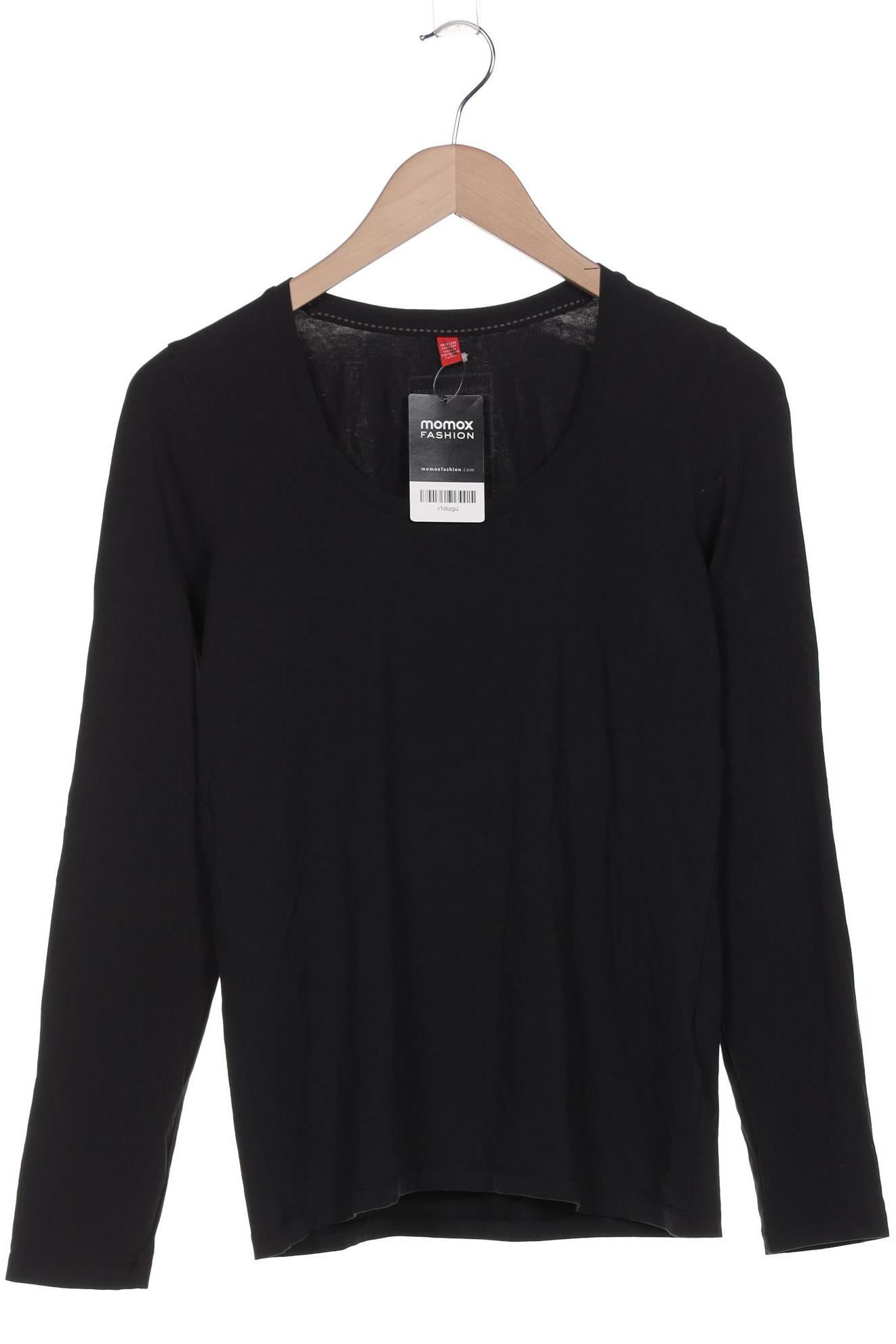 

Esprit Damen Langarmshirt, schwarz, Gr. 44