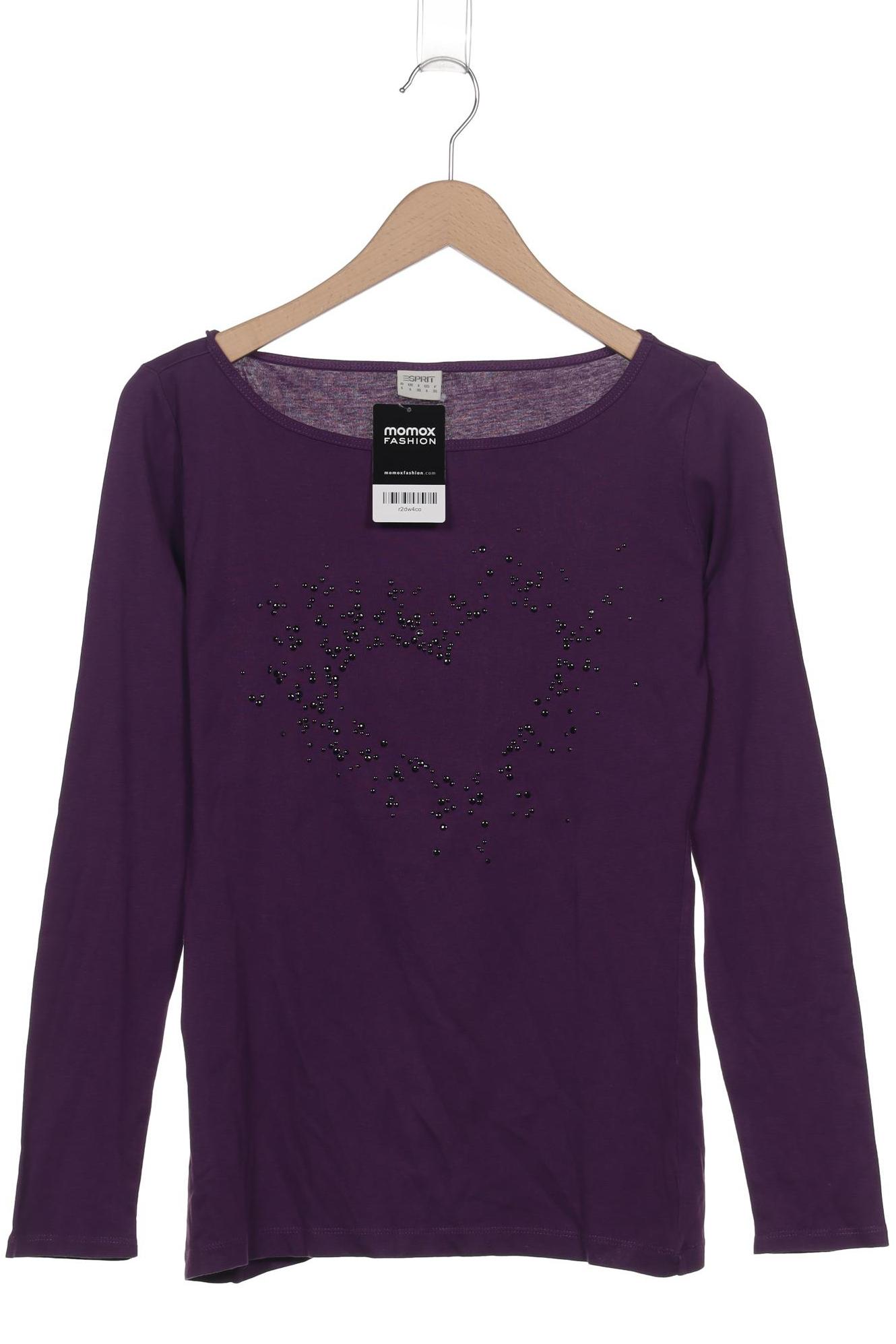 

Esprit Damen Langarmshirt, flieder, Gr. 42