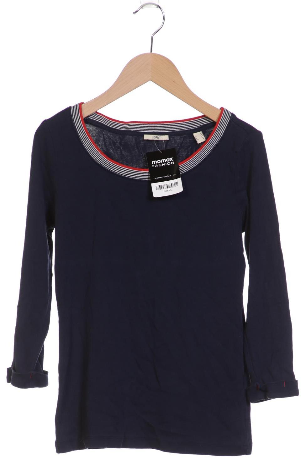 

Esprit Damen Langarmshirt, marineblau, Gr. 36