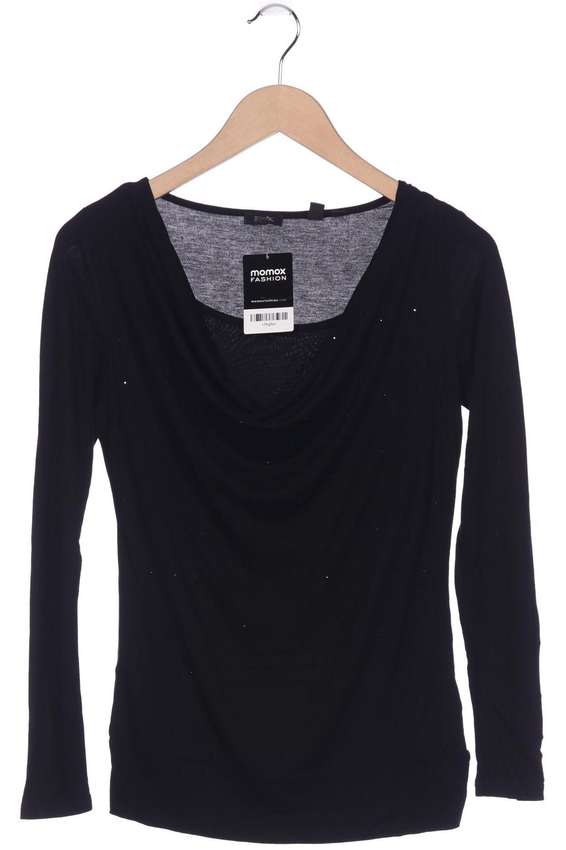 

Esprit Damen Langarmshirt, schwarz, Gr. 34