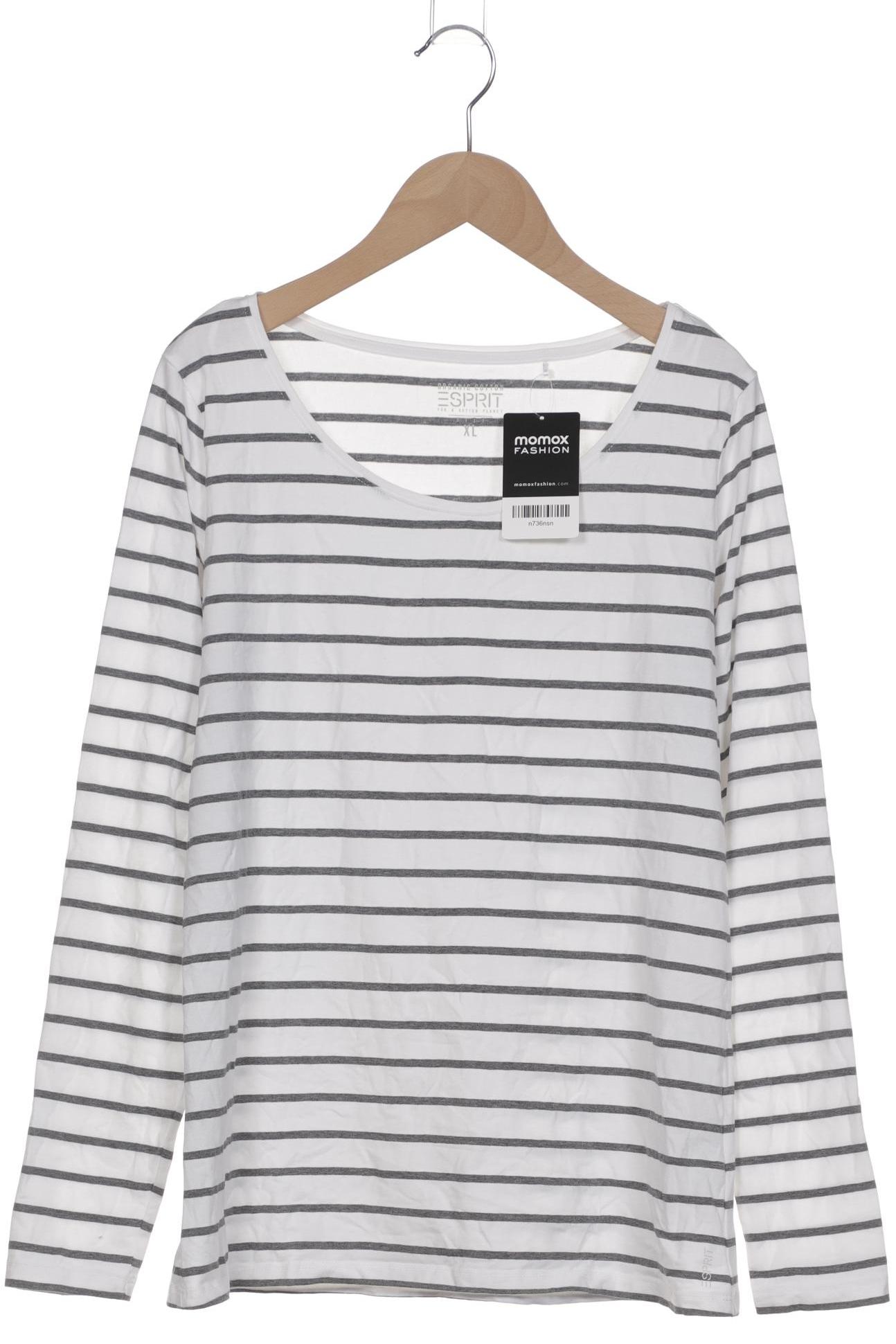 

Esprit Damen Langarmshirt, weiß, Gr. 44