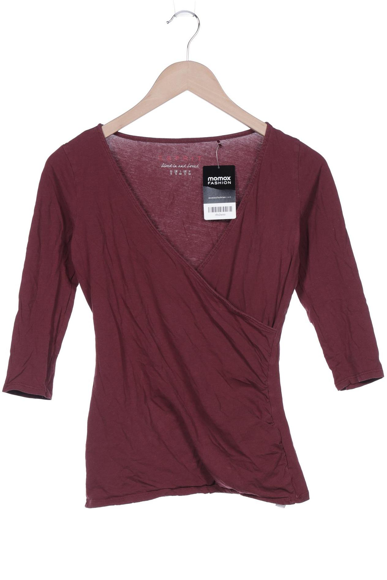 

Esprit Damen Langarmshirt, bordeaux, Gr. 36