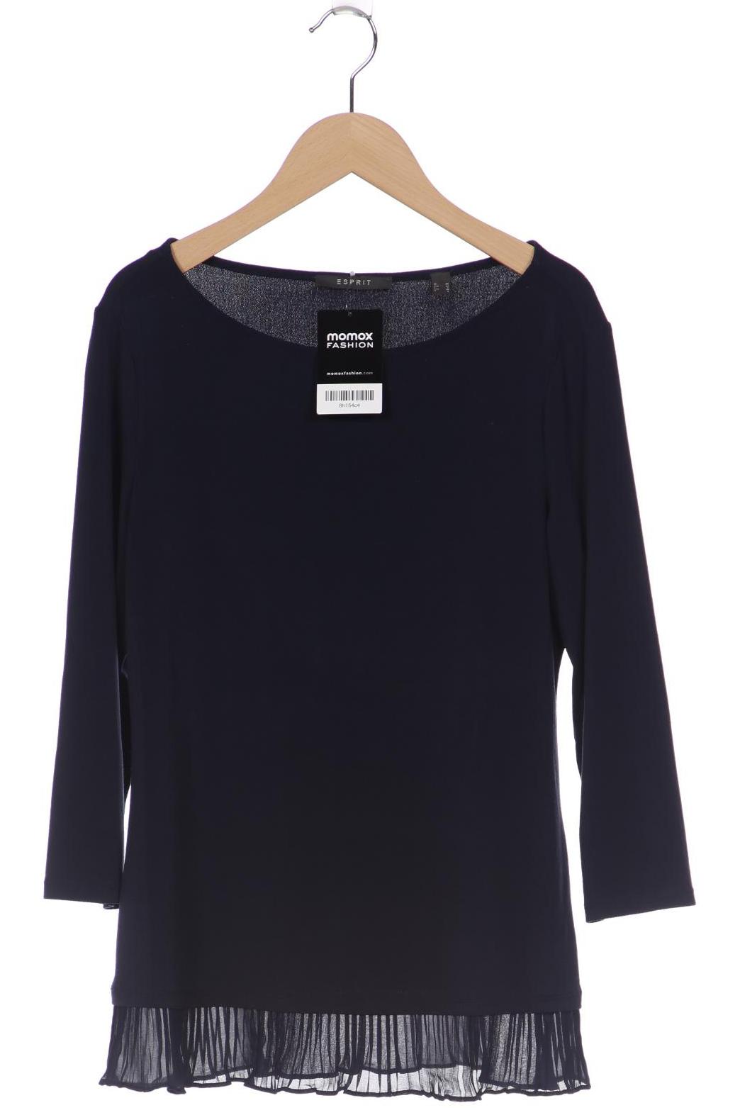 

Esprit Damen Langarmshirt, marineblau, Gr. 38