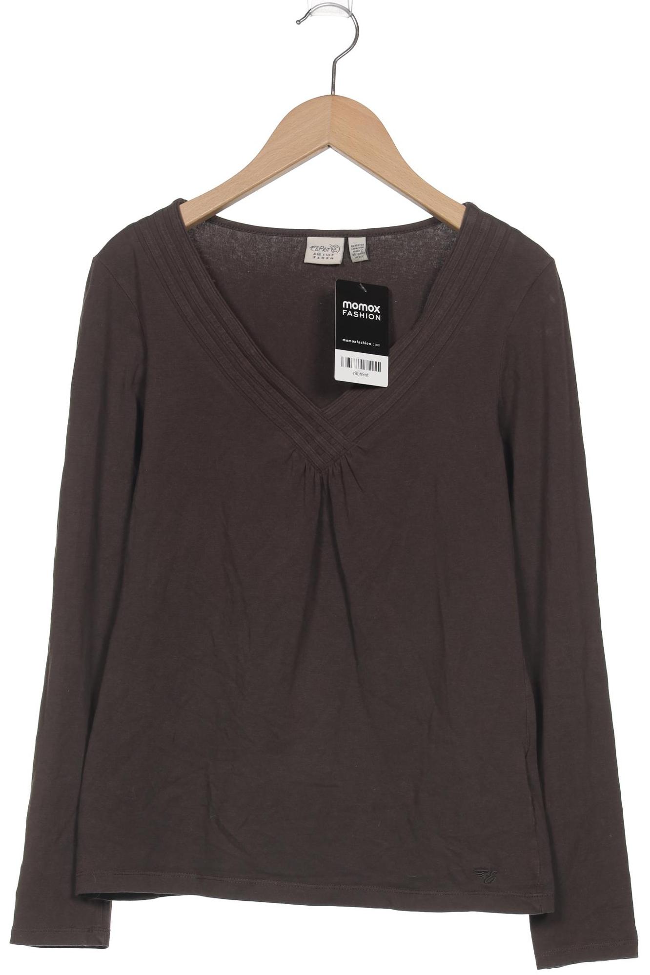 

Esprit Damen Langarmshirt, braun, Gr. 36