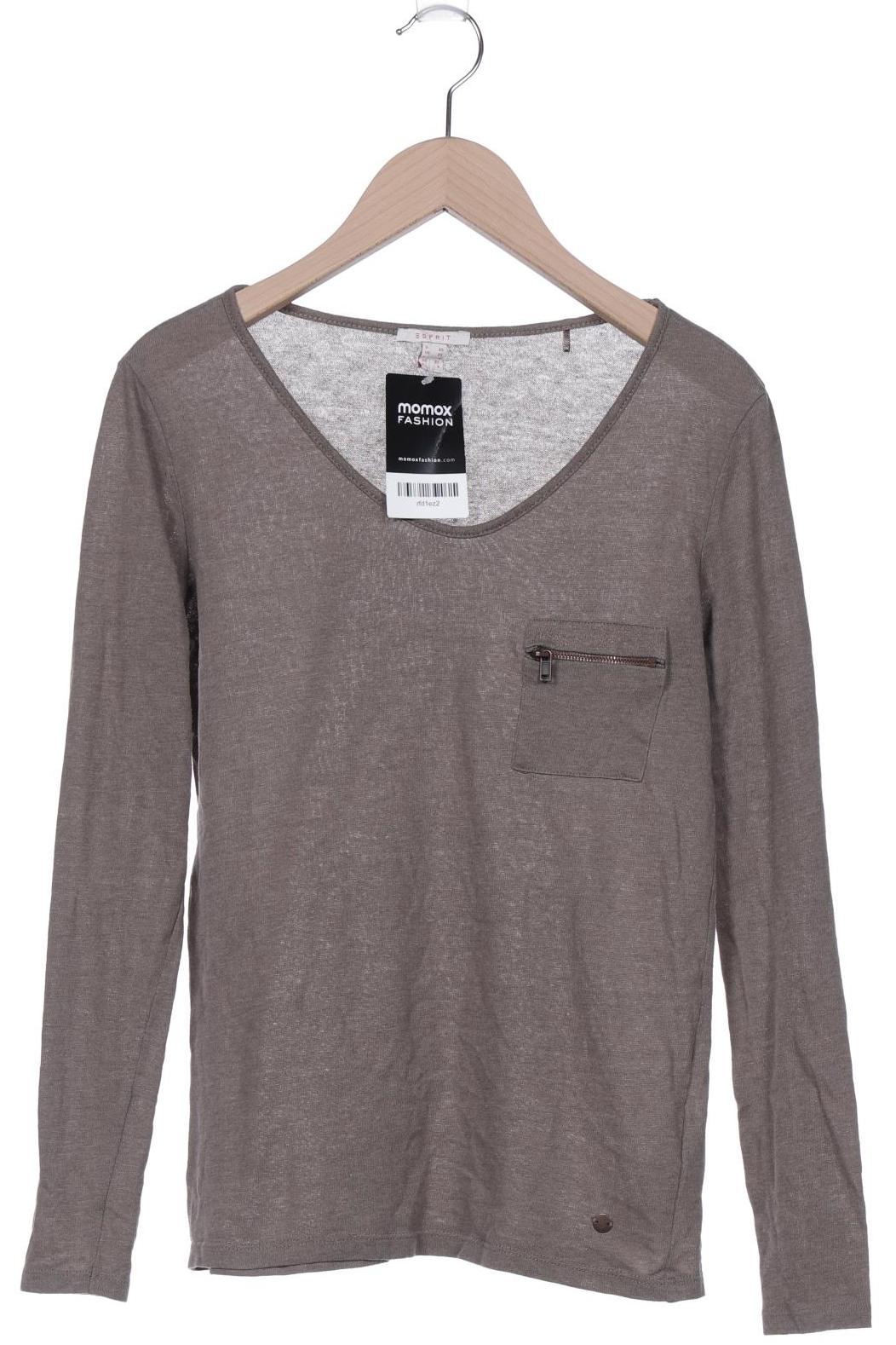 

Esprit Damen Langarmshirt, braun, Gr. 34