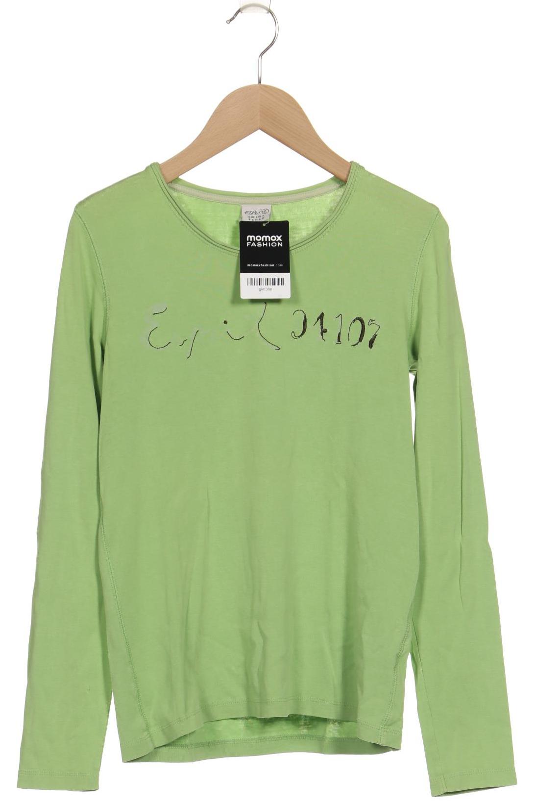 

Esprit Damen Langarmshirt, hellgrün, Gr. 36