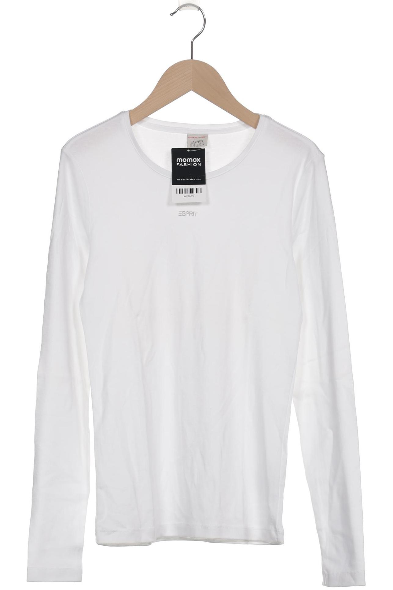 

Esprit Damen Langarmshirt, weiß, Gr. 36