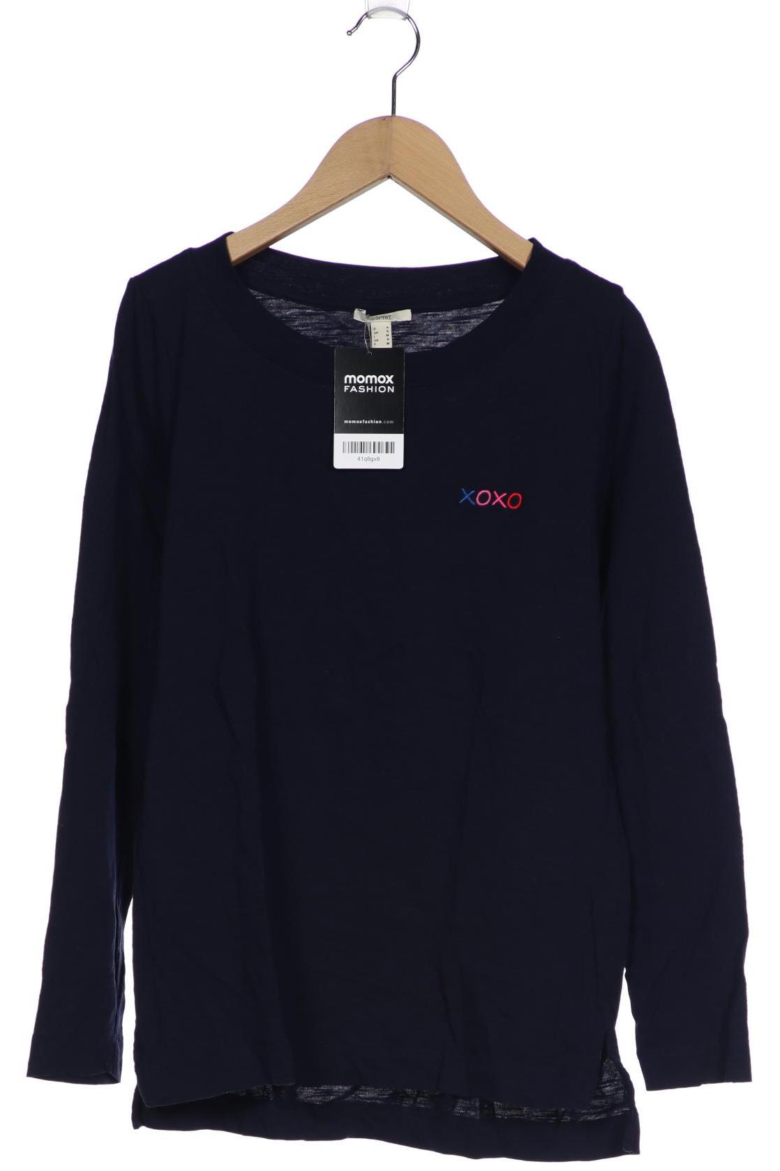 

Esprit Damen Langarmshirt, marineblau, Gr. 36