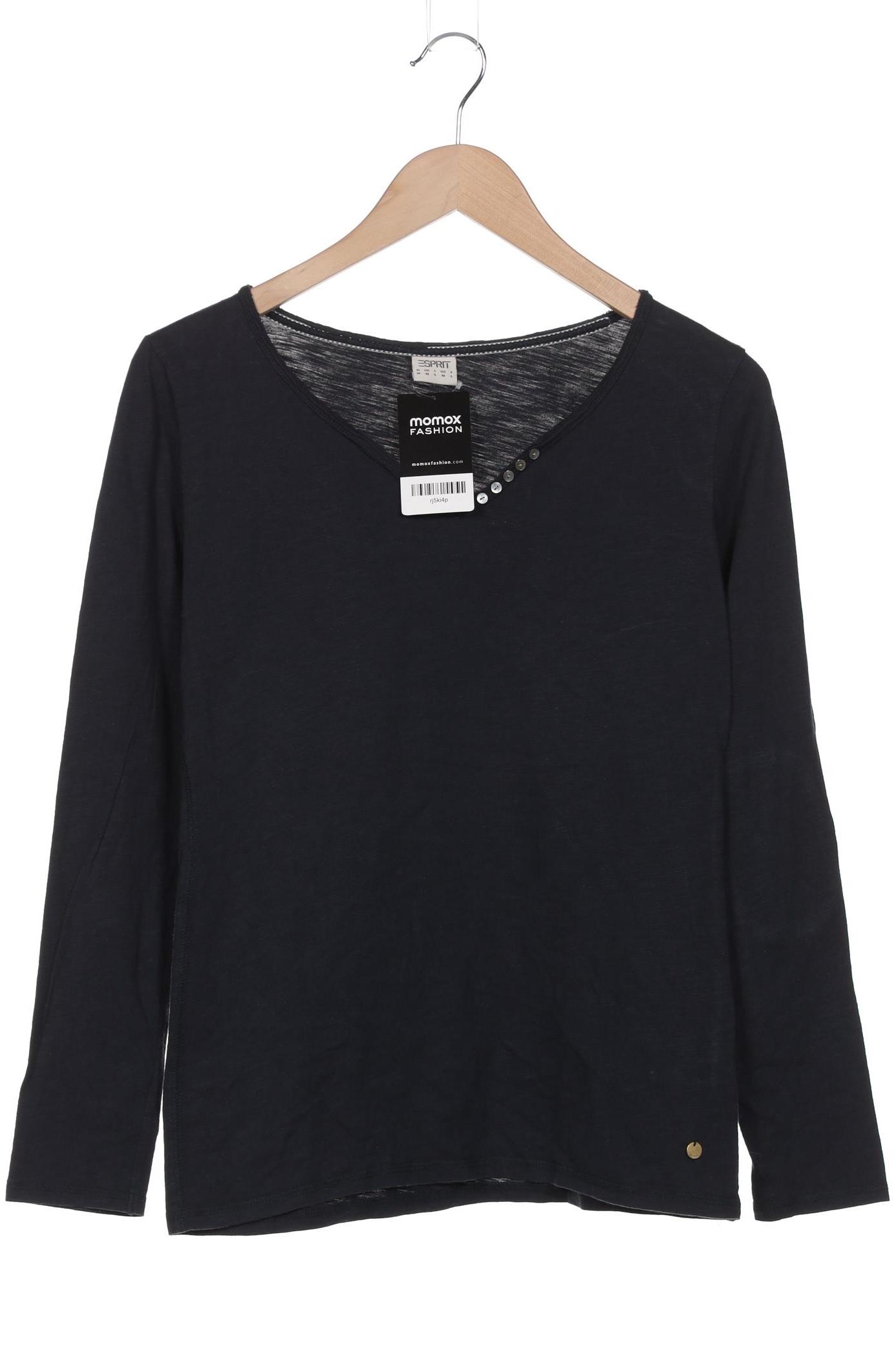 

Esprit Damen Langarmshirt, marineblau, Gr. 38