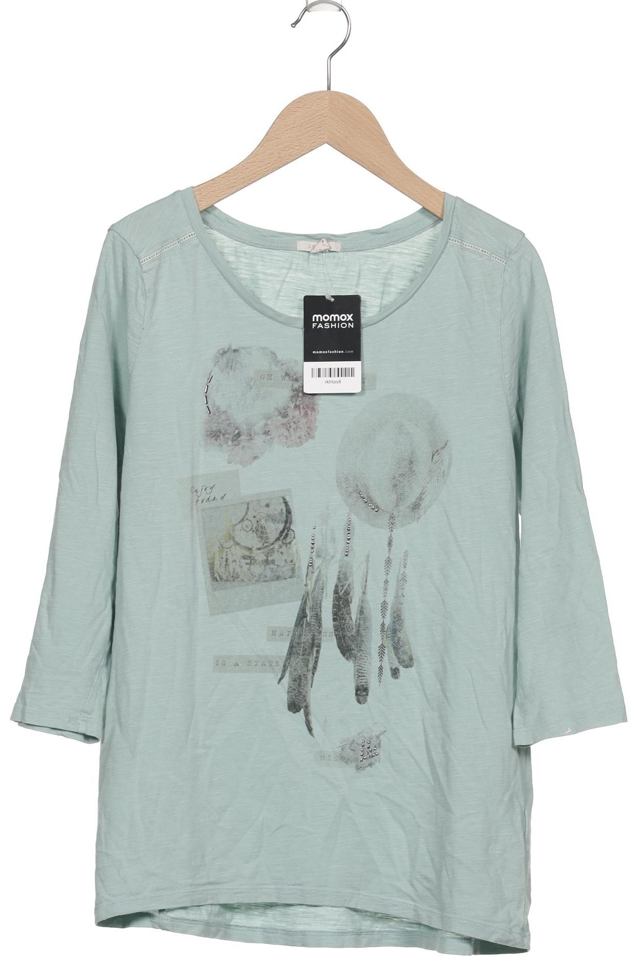 

Esprit Damen Langarmshirt, hellgrün, Gr. 38