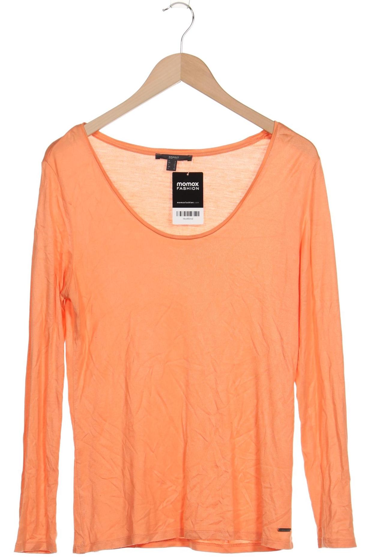 

Esprit Damen Langarmshirt, orange, Gr. 36