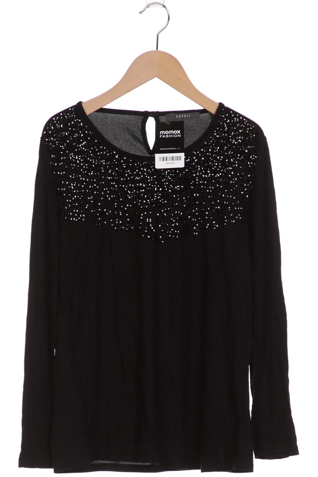 

Esprit Damen Langarmshirt, schwarz, Gr. 38