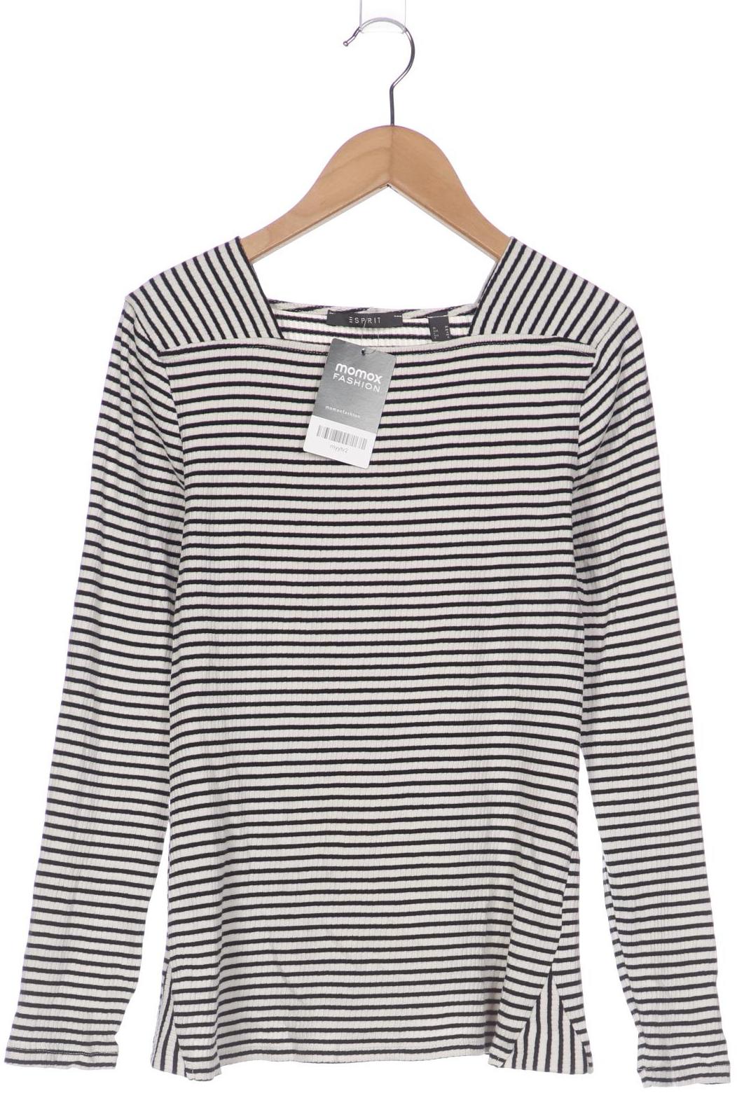 

Esprit Damen Langarmshirt, weiß, Gr. 38