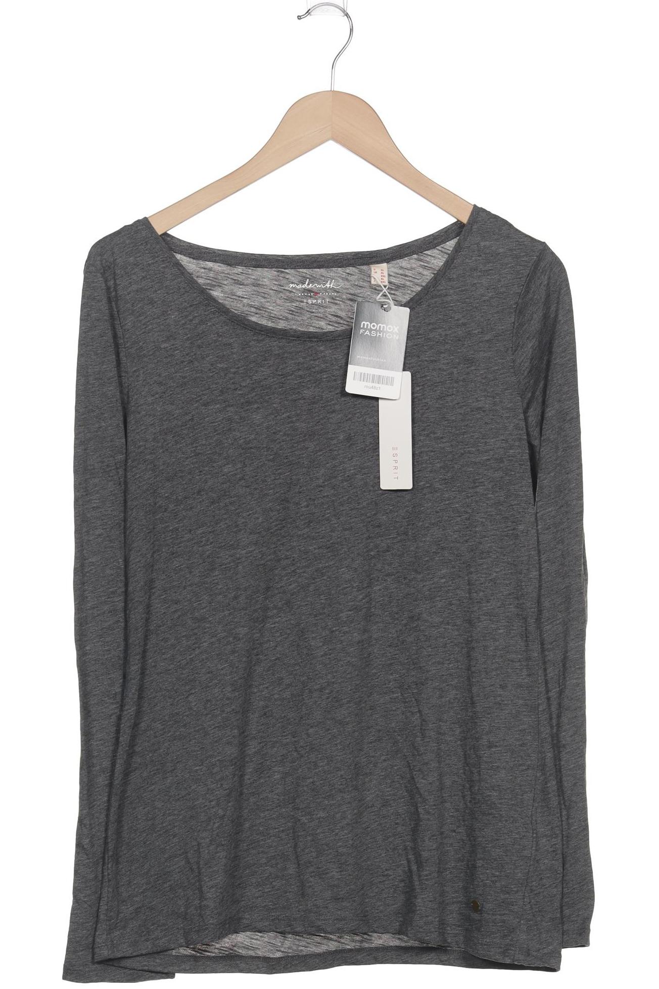 

Esprit Damen Langarmshirt, grau, Gr. 44