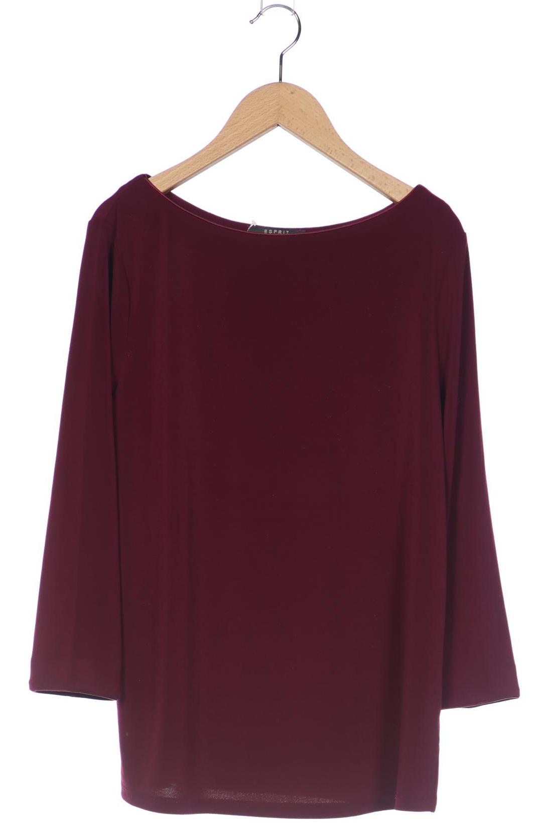 

Esprit Damen Langarmshirt, bordeaux, Gr. 38