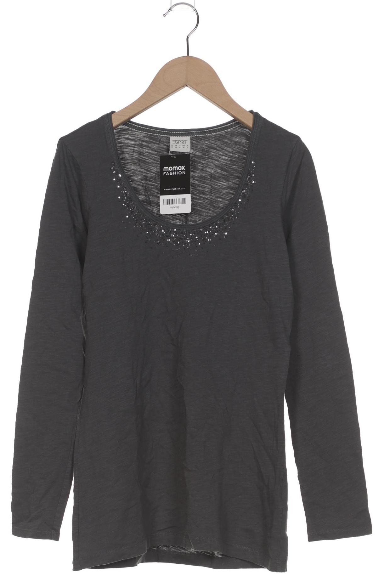 

Esprit Damen Langarmshirt, grau, Gr. 38