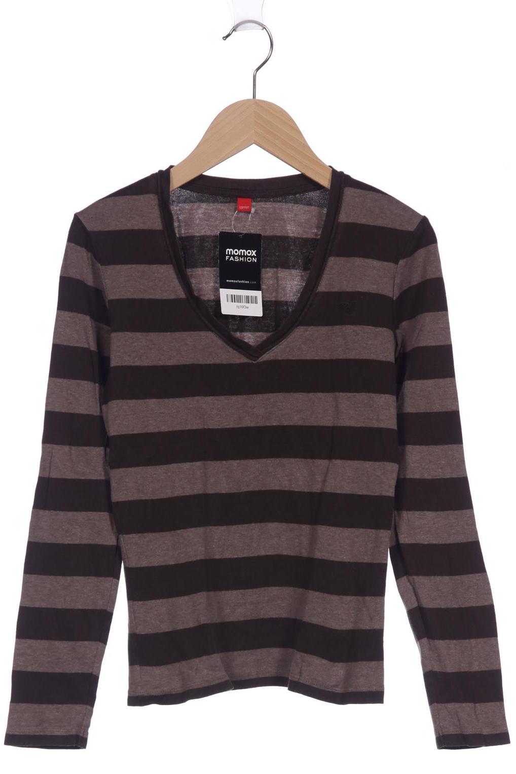 

Esprit Damen Langarmshirt, braun, Gr. 34