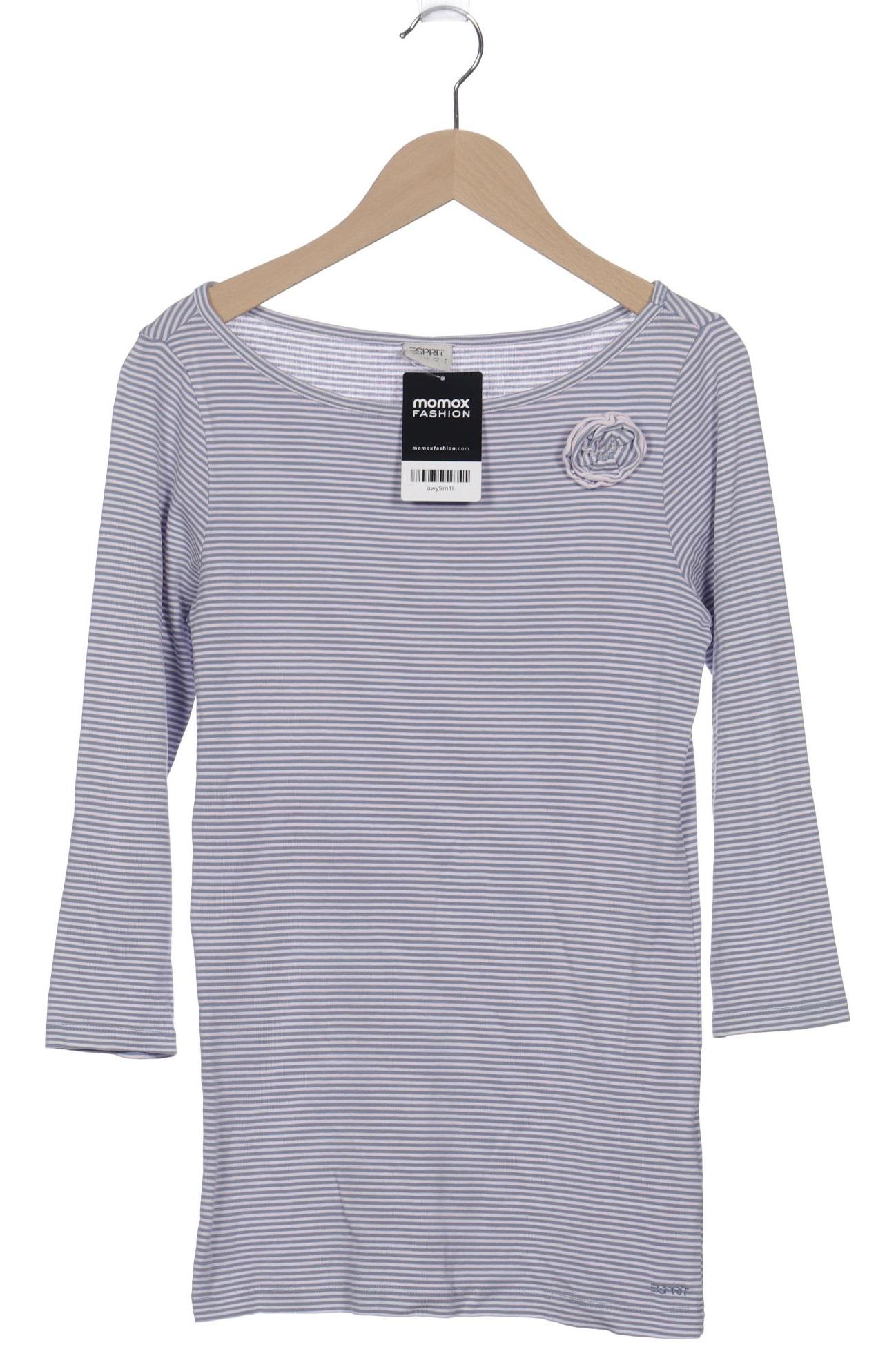 

Esprit Damen Langarmshirt, blau, Gr. 38