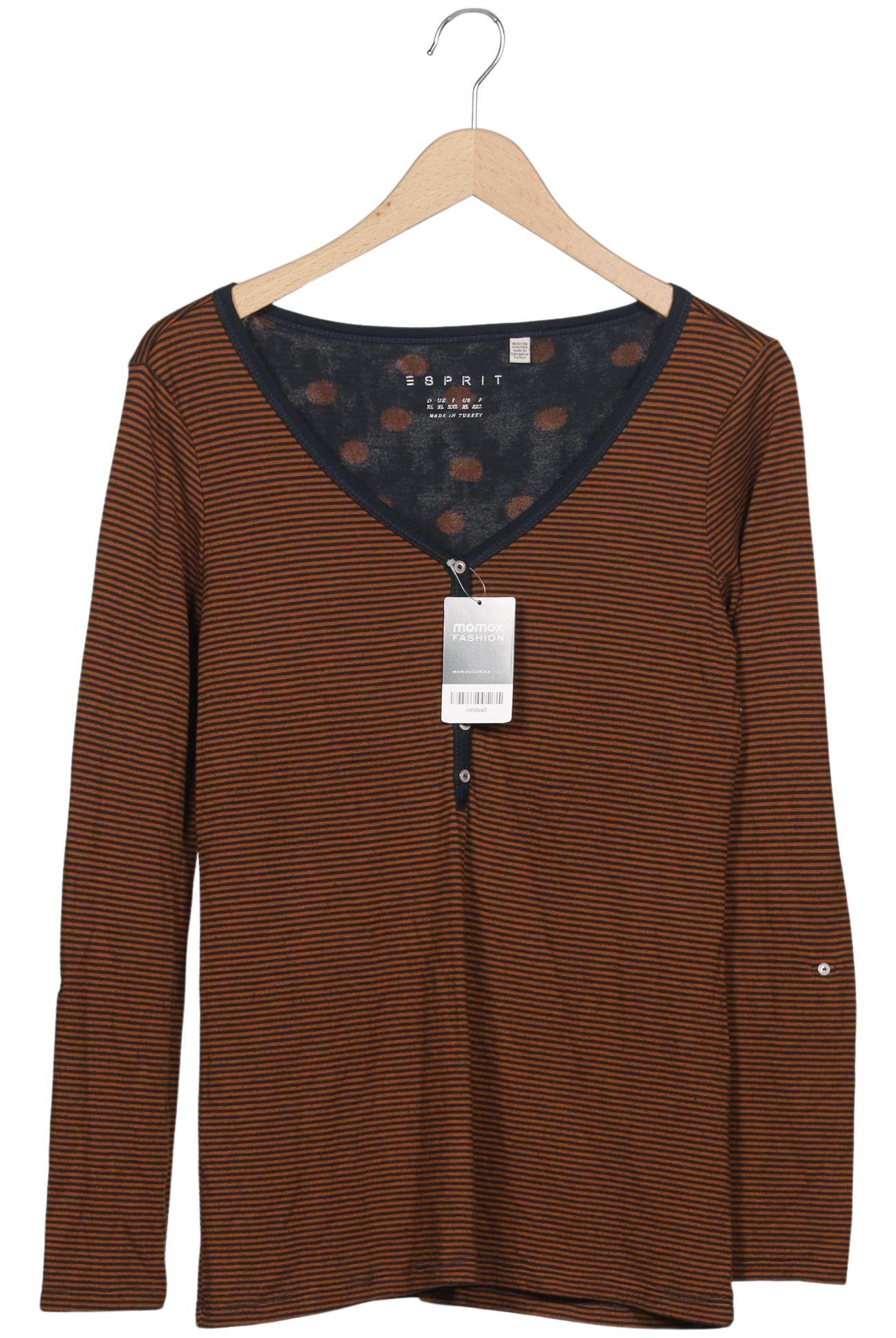 

Esprit Damen Langarmshirt, braun, Gr. 44