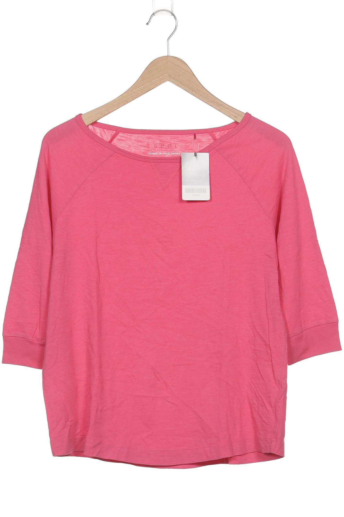 

Esprit Damen Langarmshirt, pink, Gr. 38
