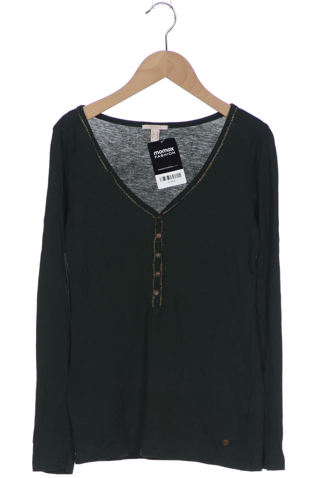 

Esprit Damen Langarmshirt, grün, Gr. 34