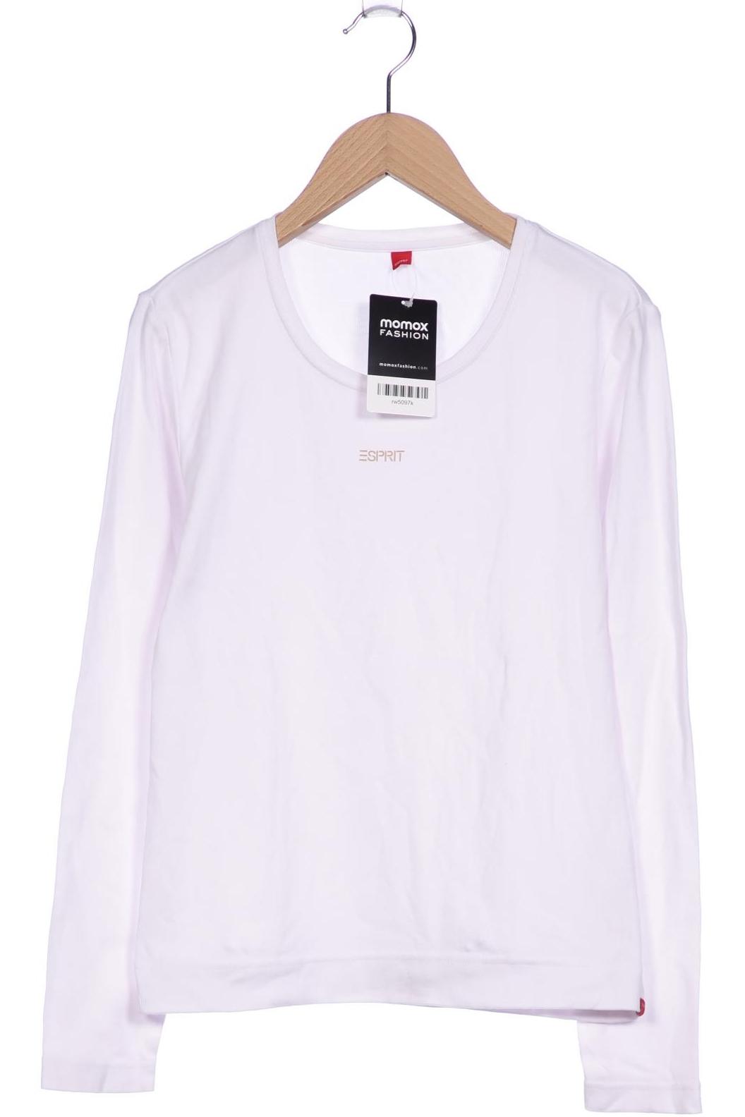 

Esprit Damen Langarmshirt, weiß, Gr. 38