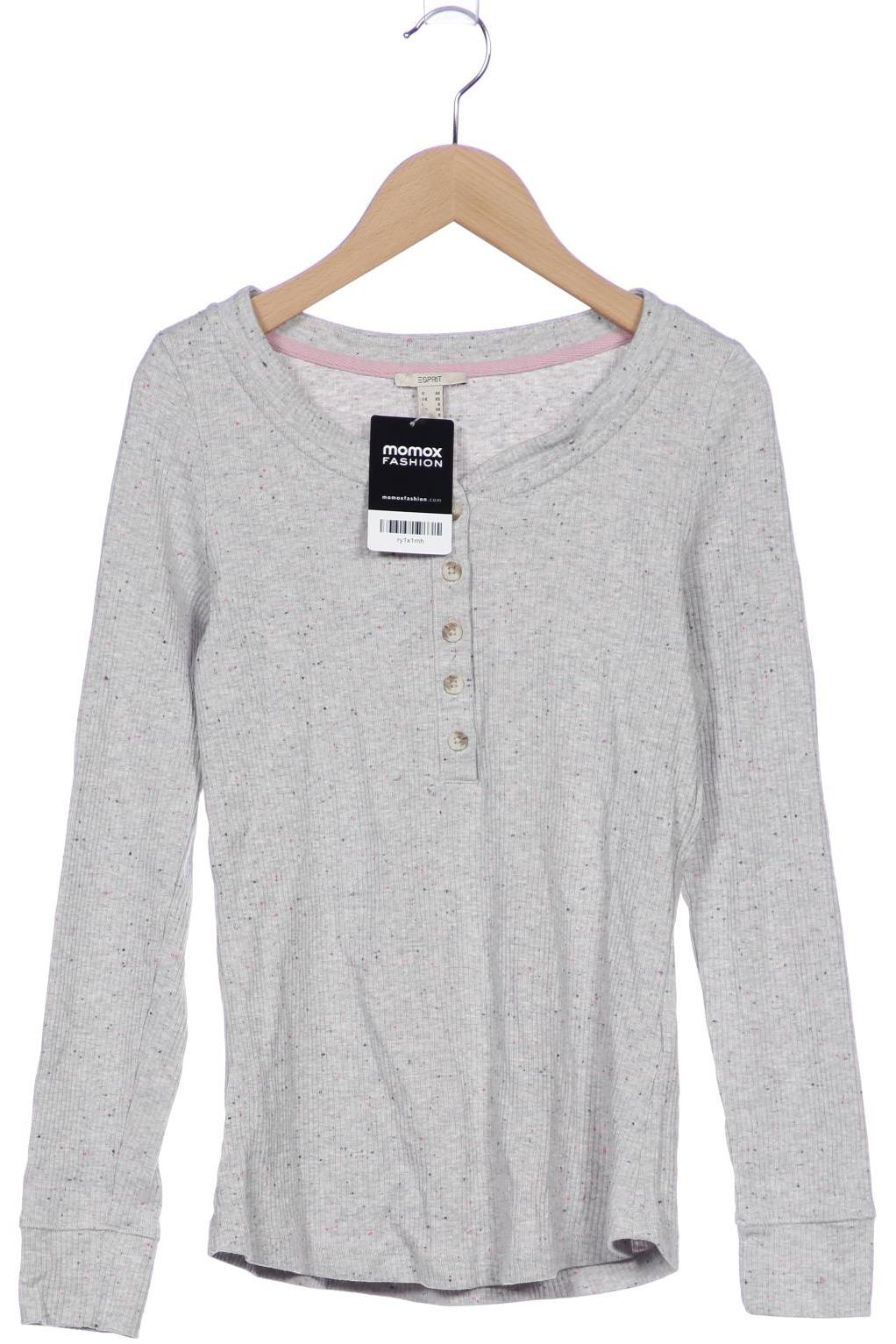 

Esprit Damen Langarmshirt, grau, Gr. 34