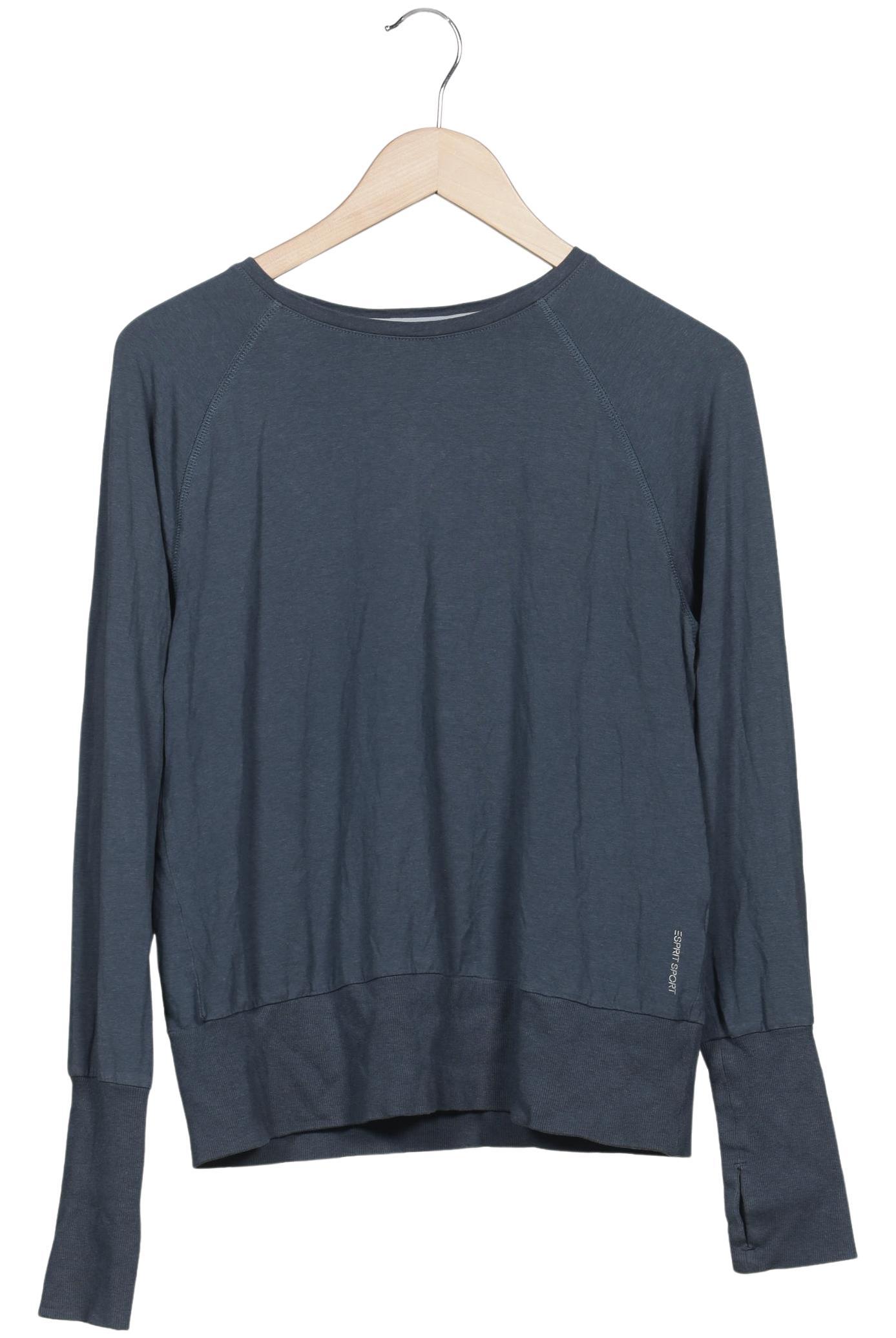

Esprit Damen Langarmshirt, blau, Gr. 42