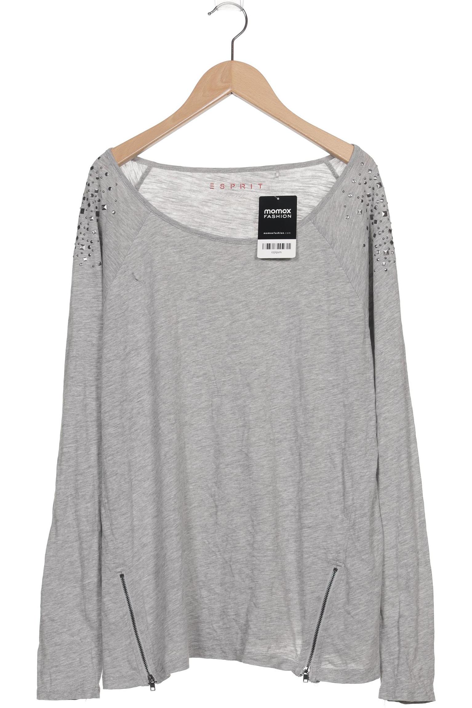 

Esprit Damen Langarmshirt, grau, Gr. 38