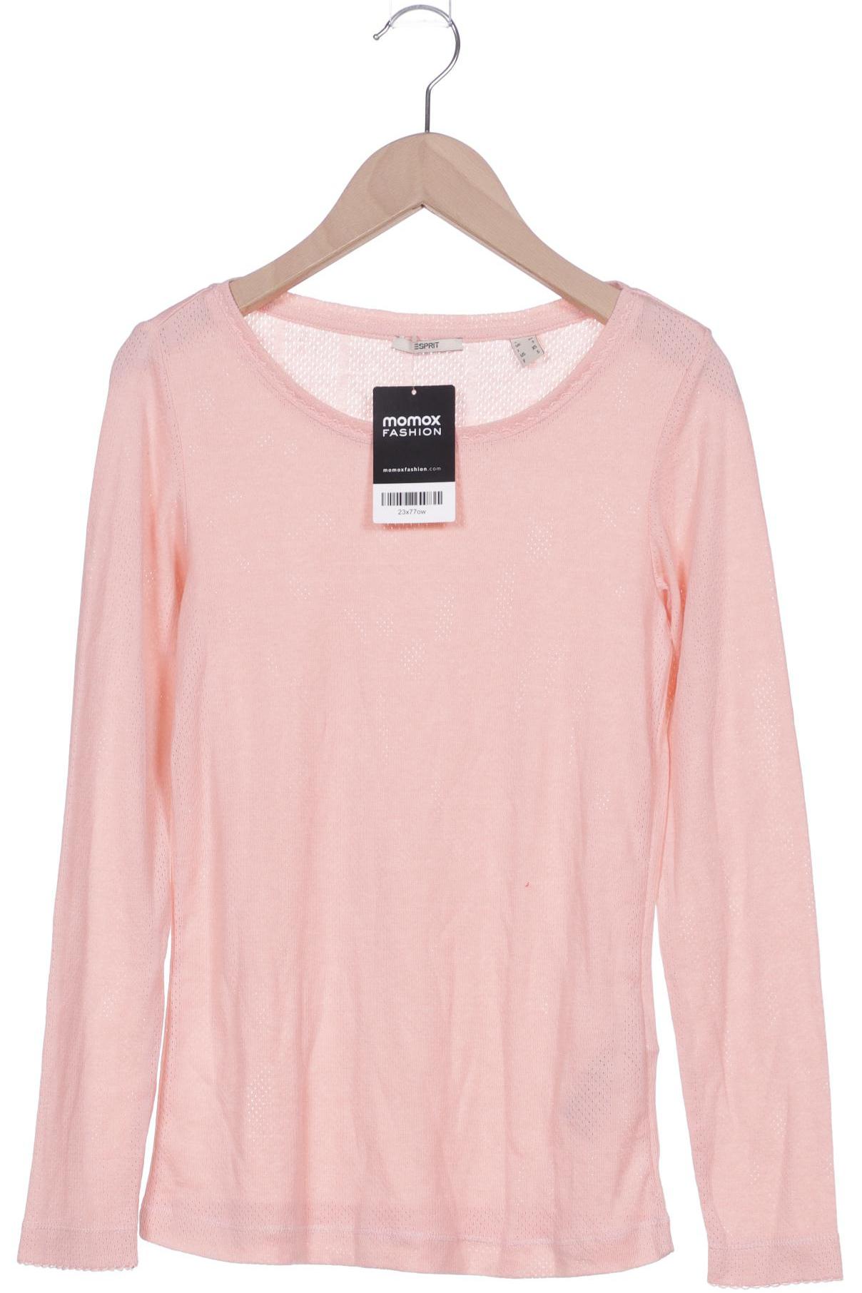 

Esprit Damen Langarmshirt, pink, Gr. 34