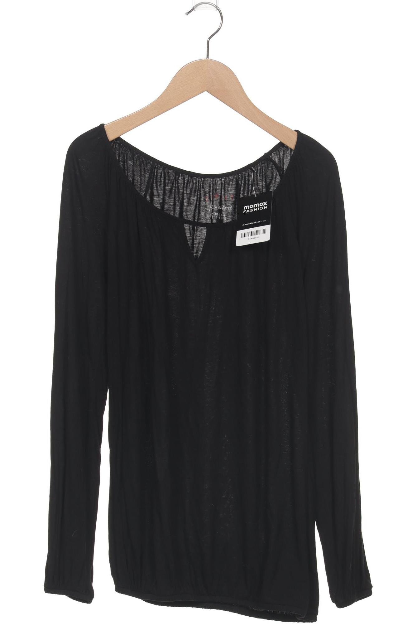 

Esprit Damen Langarmshirt, schwarz, Gr. 36