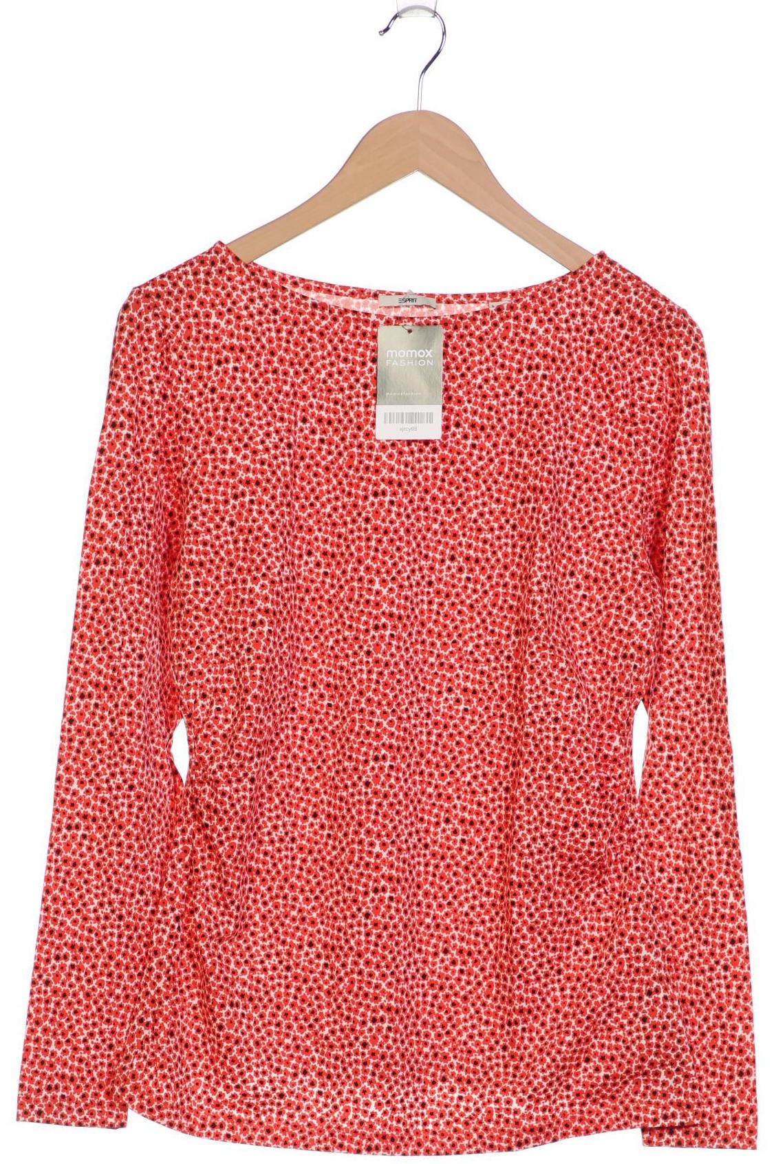 

Esprit Damen Langarmshirt, rot, Gr. 42