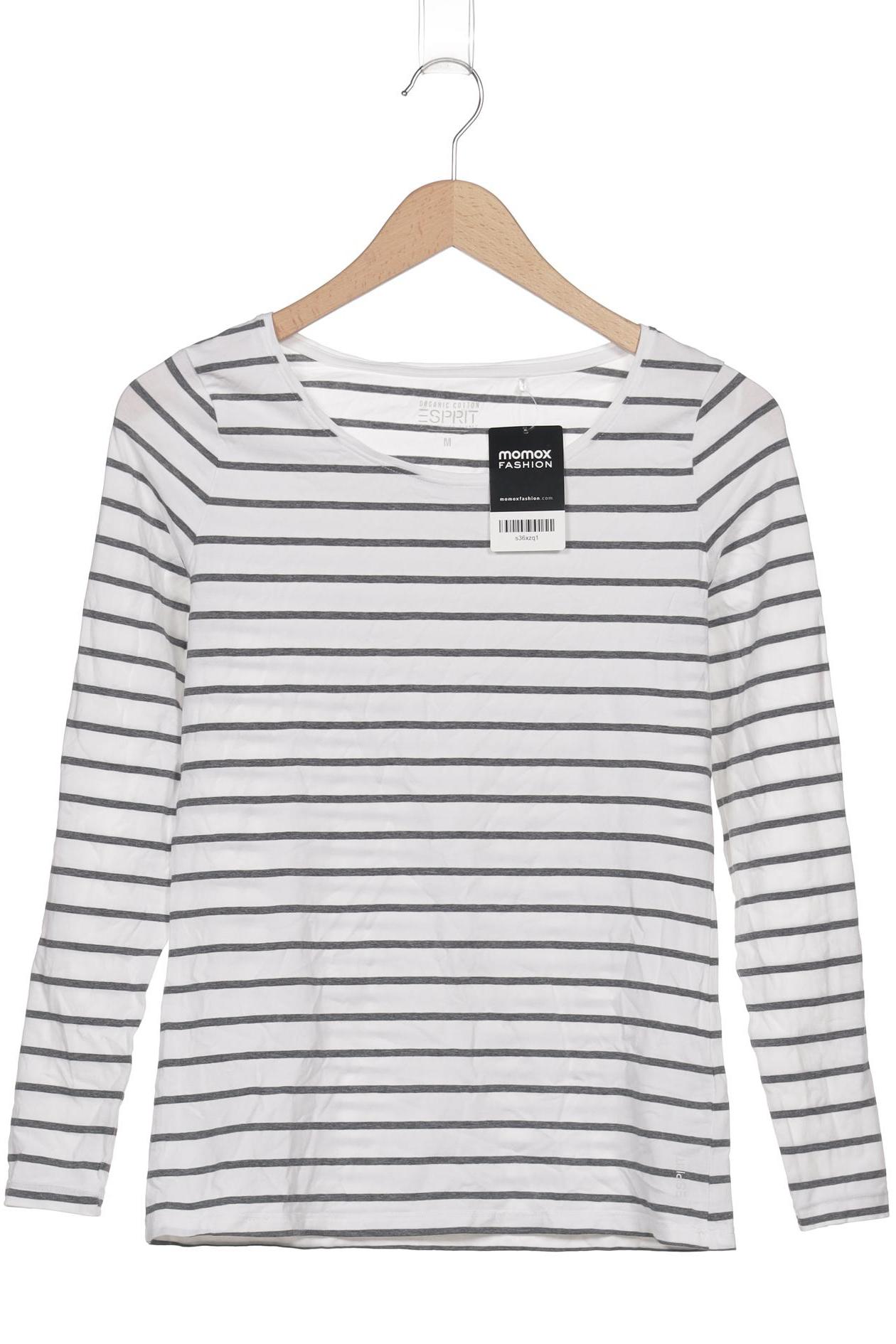 

Esprit Damen Langarmshirt, weiß, Gr. 38