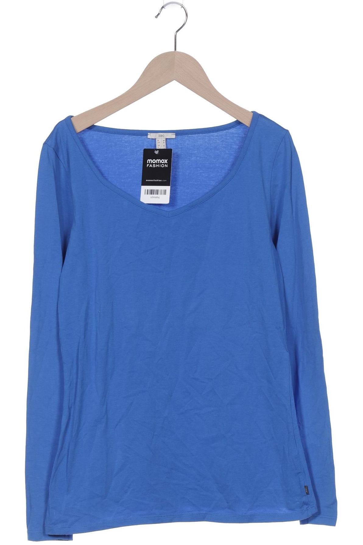 

Esprit Damen Langarmshirt, blau, Gr. 38