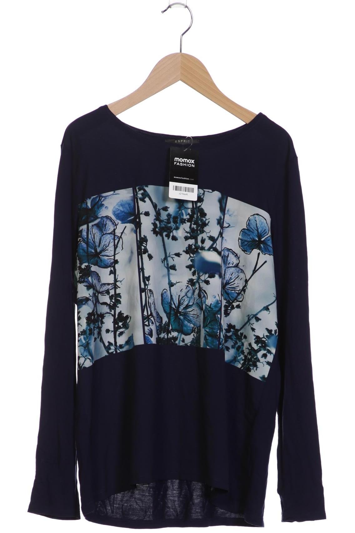 

Esprit Damen Langarmshirt, marineblau, Gr. 44