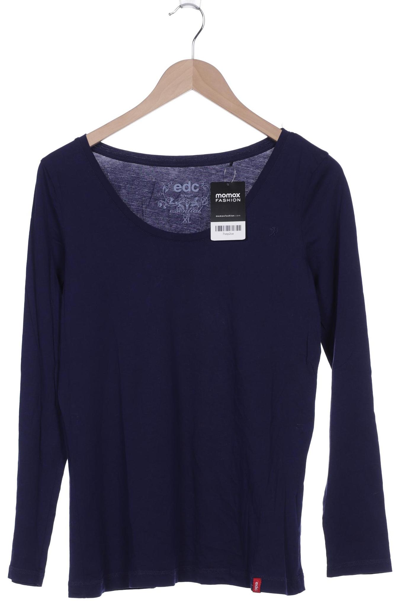 

Esprit Damen Langarmshirt, marineblau, Gr. 44