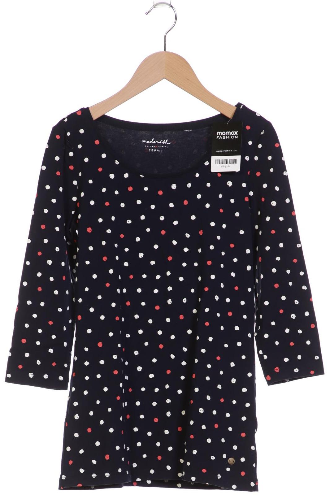

Esprit Damen Langarmshirt, marineblau, Gr. 36