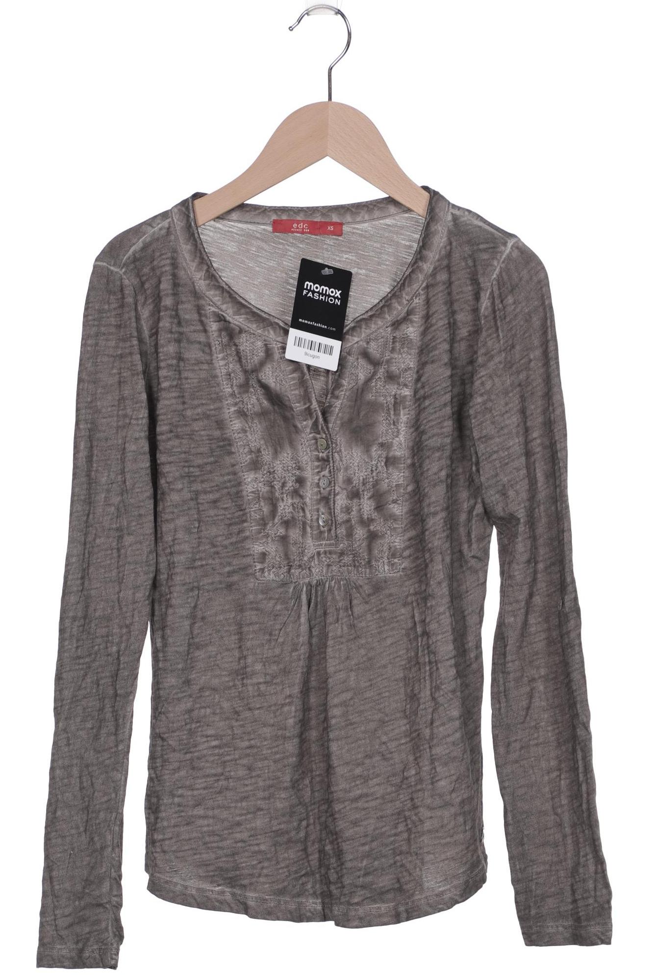 

Esprit Damen Langarmshirt, grün, Gr. 34