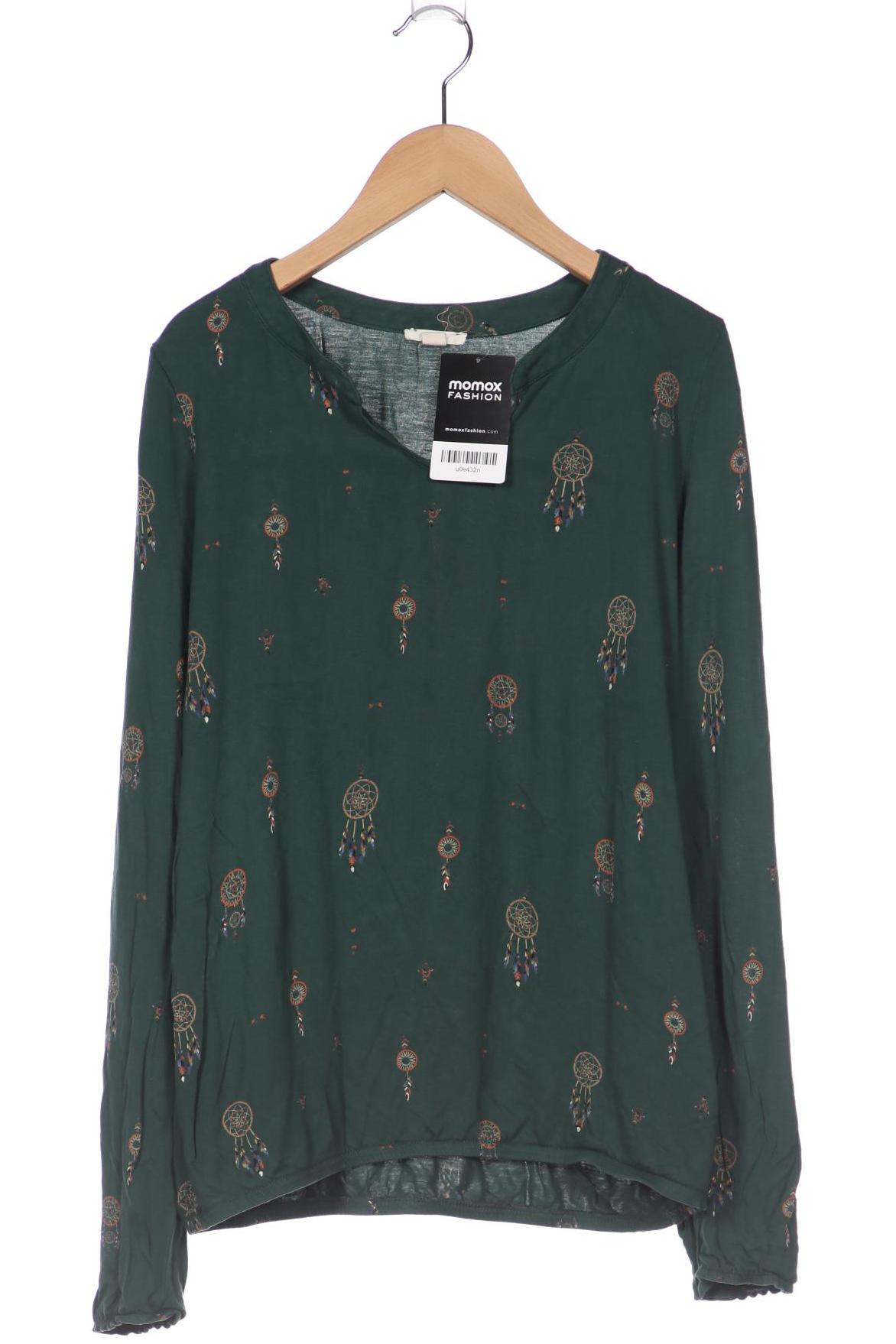 

Esprit Damen Langarmshirt, grün, Gr. 36