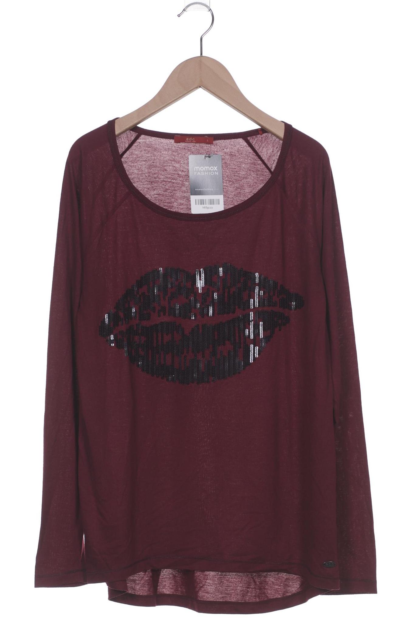

Esprit Damen Langarmshirt, bordeaux, Gr. 42