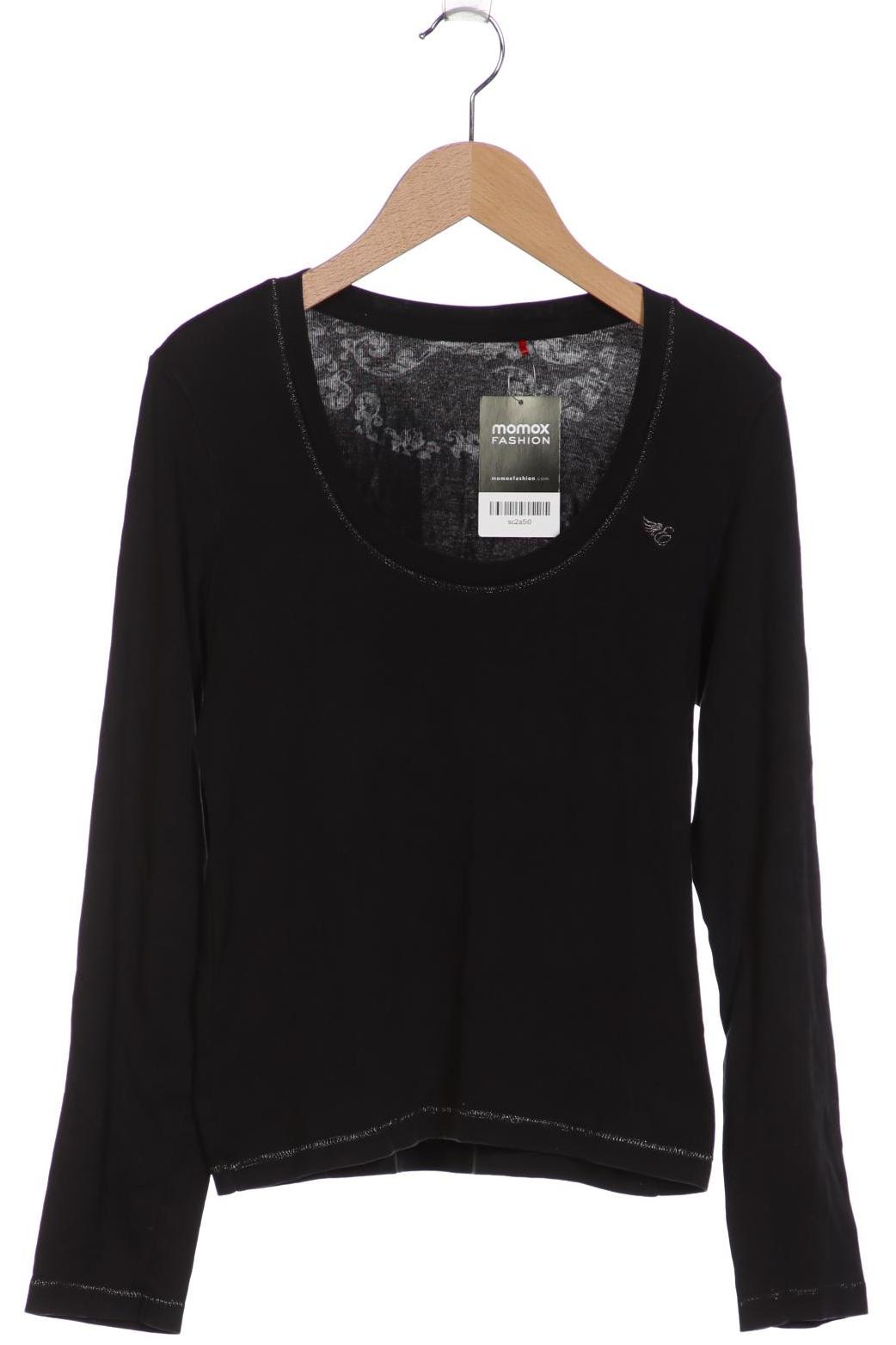 

Esprit Damen Langarmshirt, schwarz, Gr. 38