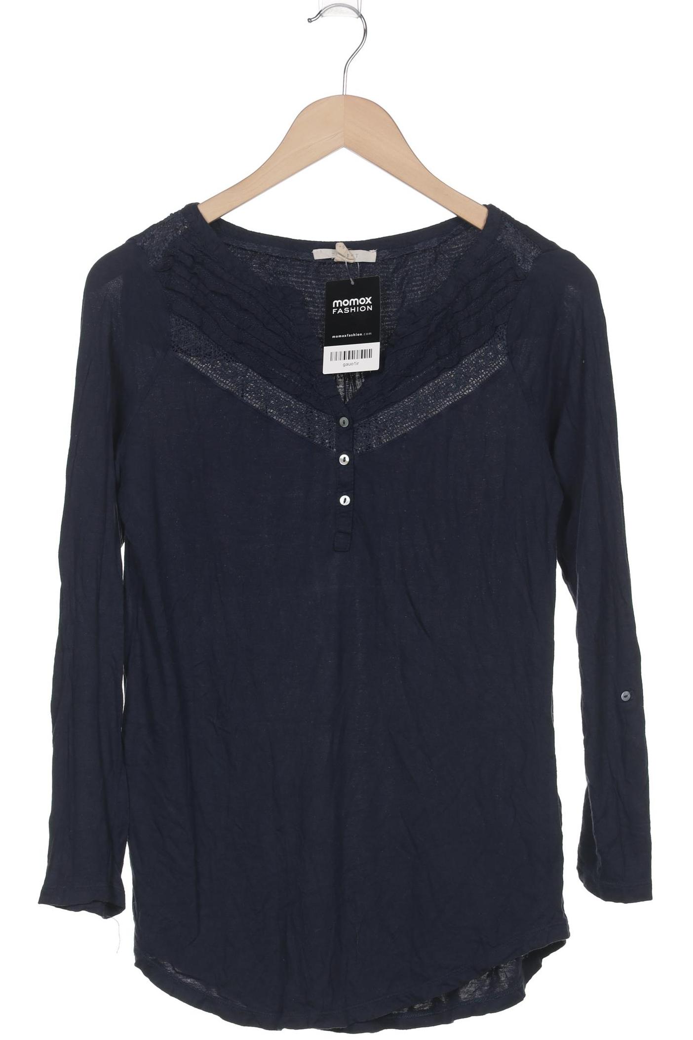 

Esprit Damen Langarmshirt, marineblau, Gr. 42