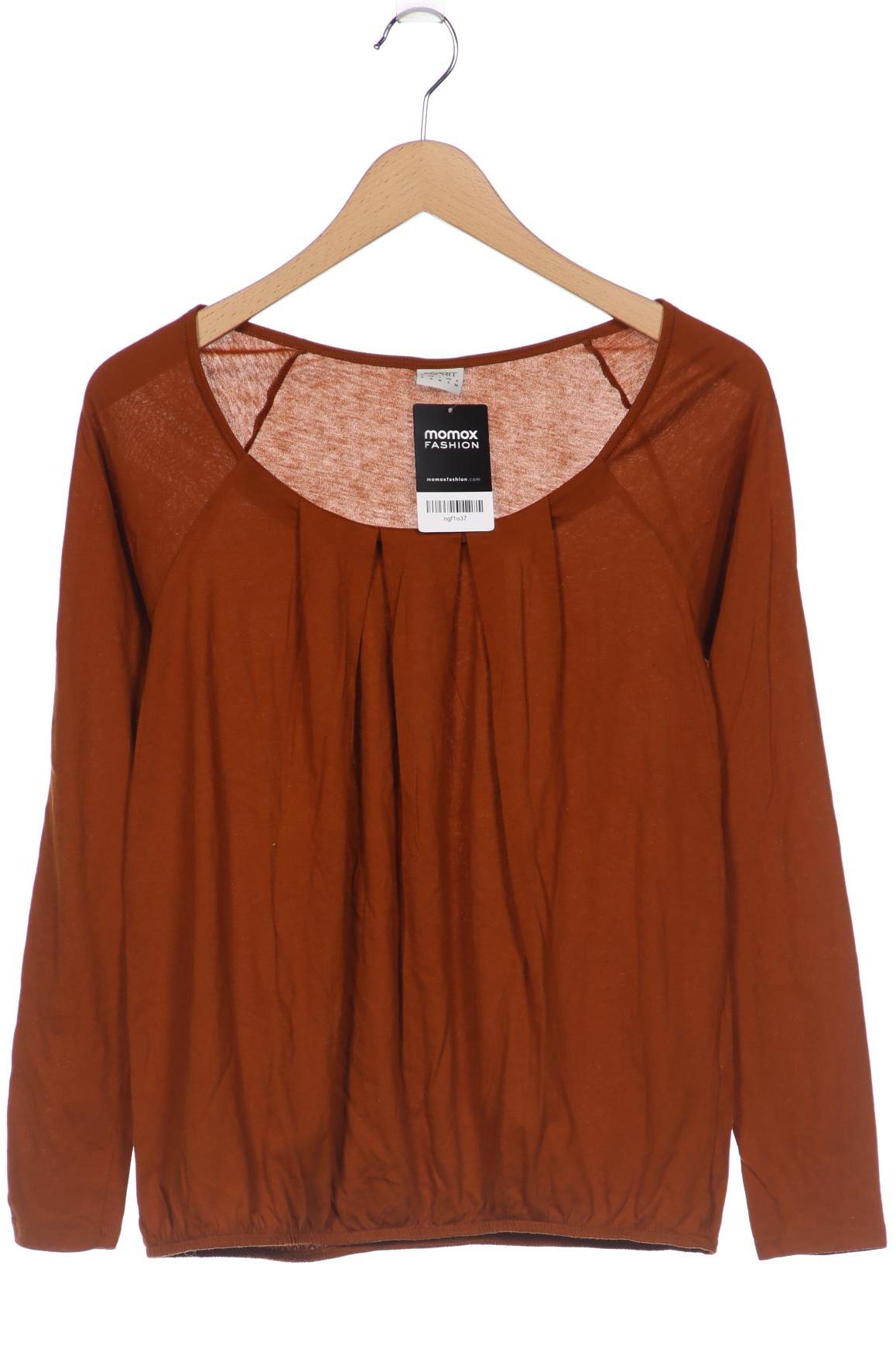 

Esprit Damen Langarmshirt, braun, Gr. 36