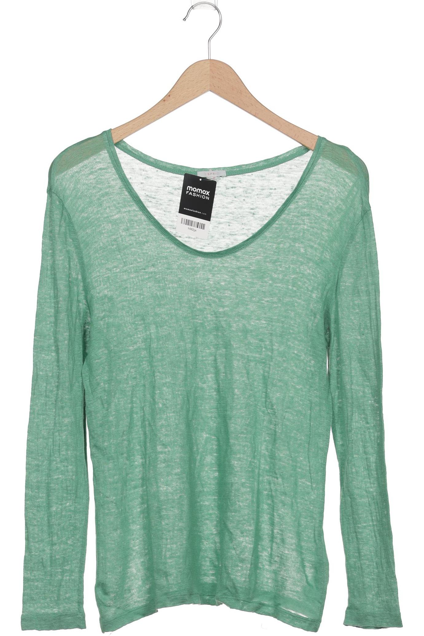 

Esprit Damen Langarmshirt, grün, Gr. 34