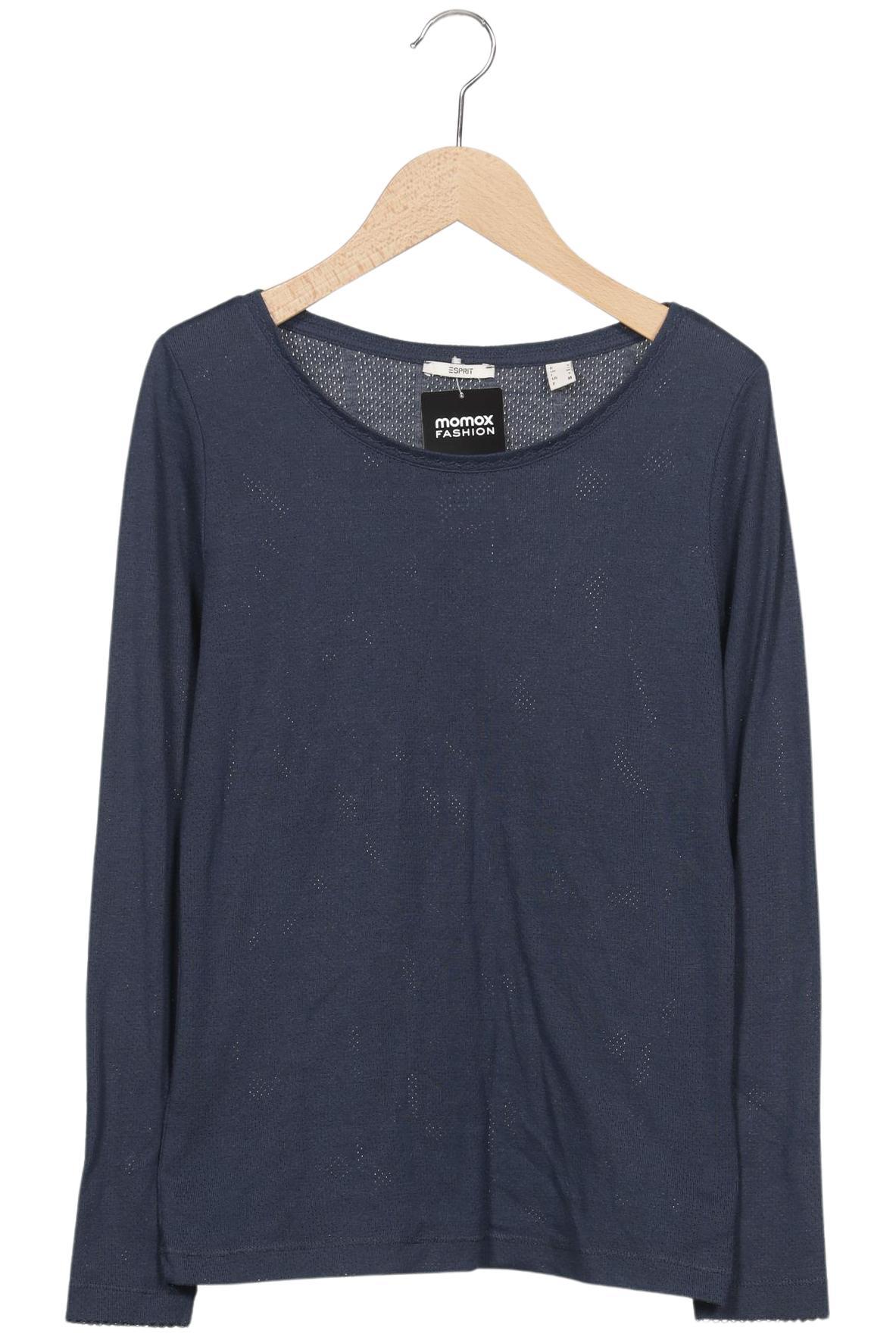 

Esprit Damen Langarmshirt, marineblau, Gr. 36