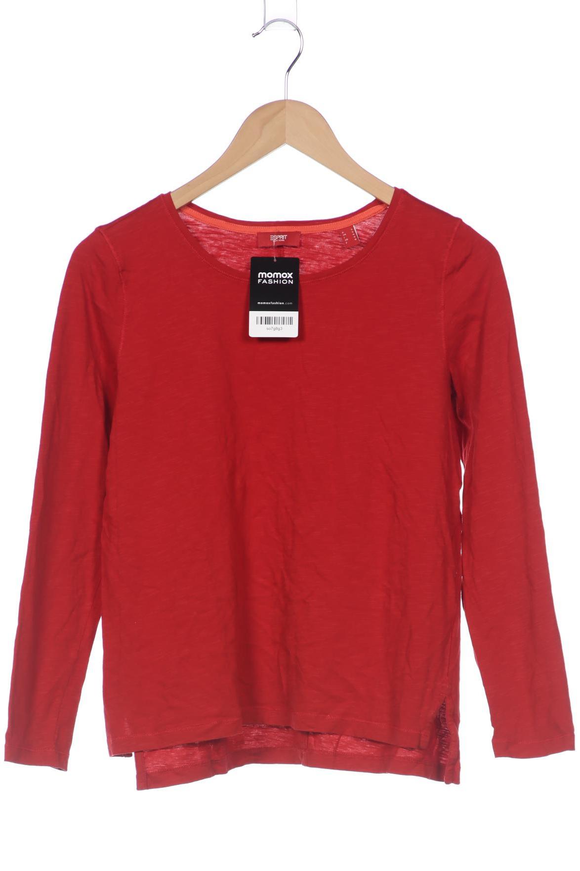 

Esprit Damen Langarmshirt, rot, Gr. 36